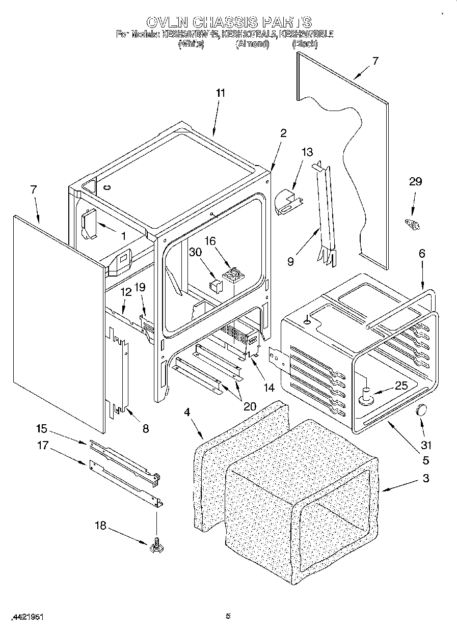 04 - OVEN CHASSIS