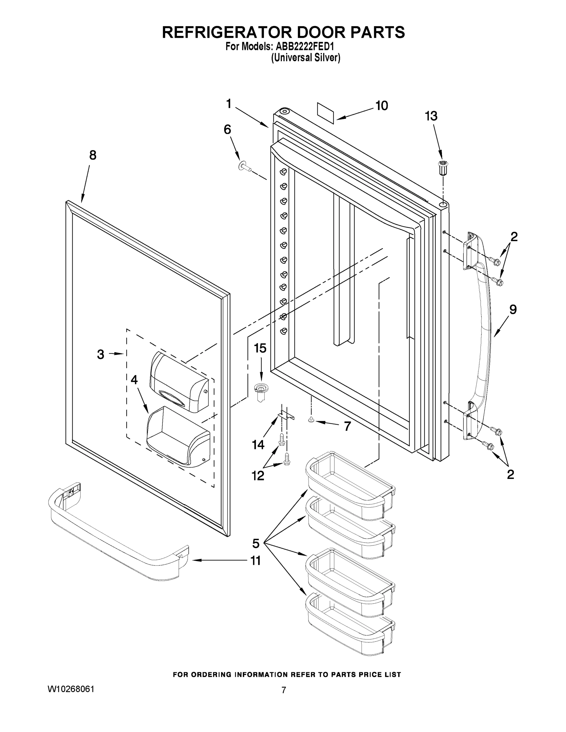 05 - REFRIGERATOR DOOR PARTS