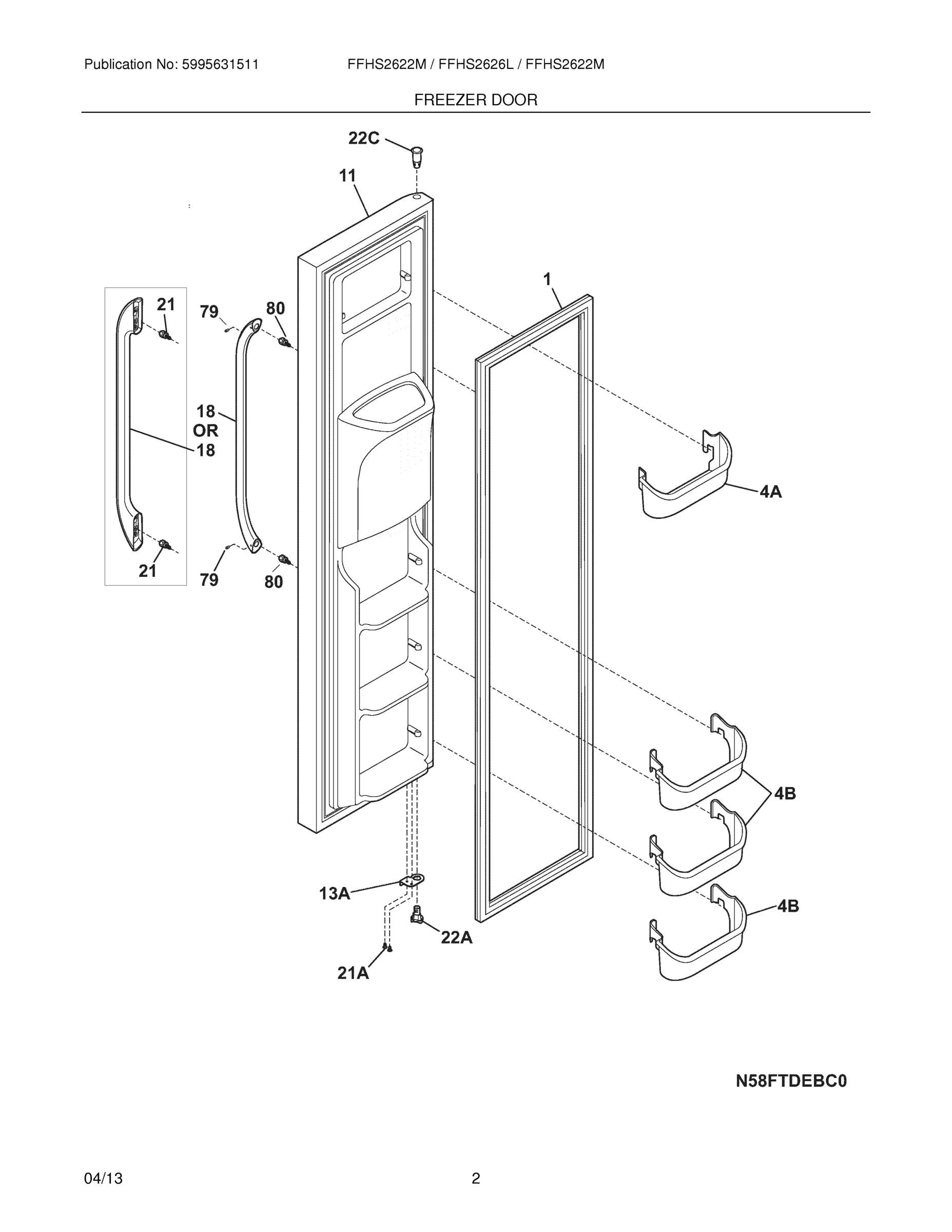 03 - FREEZER DOOR