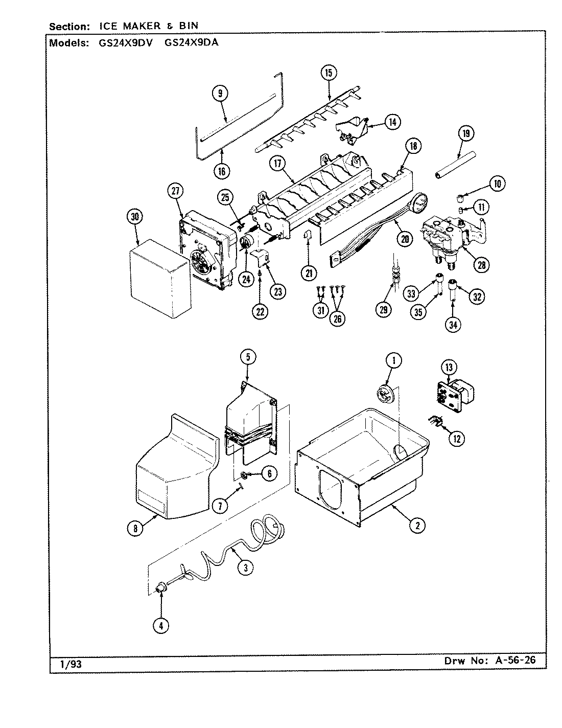 04 - ICE MAKER & BIN