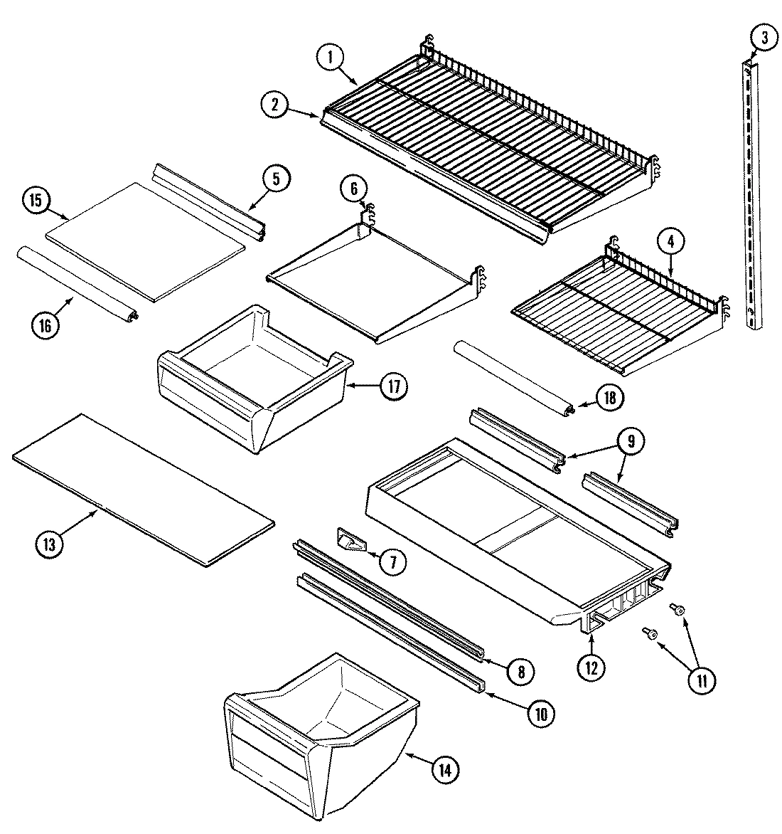 08 - SHELVES & ACCESSORIES