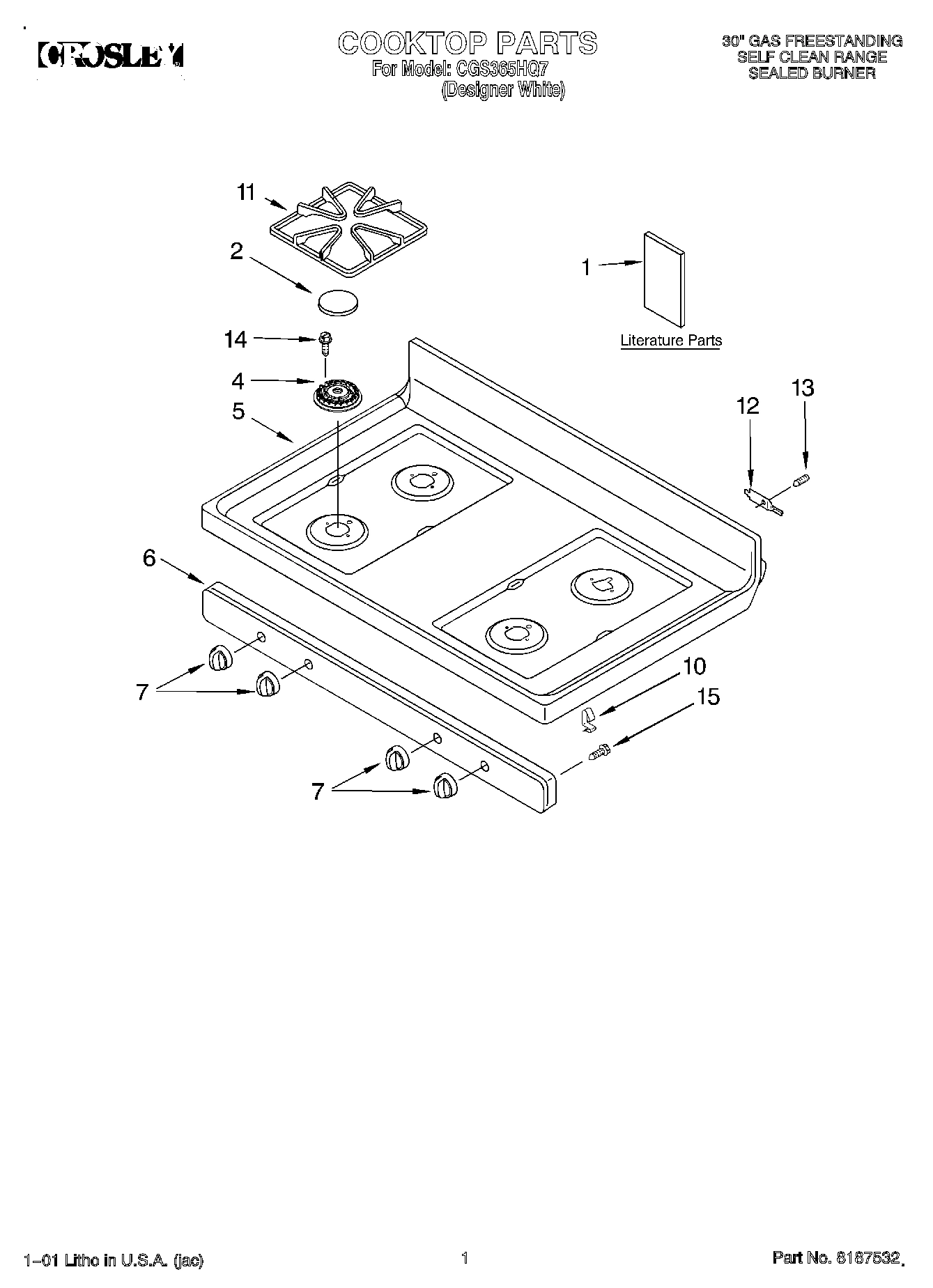 01 - COOKTOP, LITERATURE