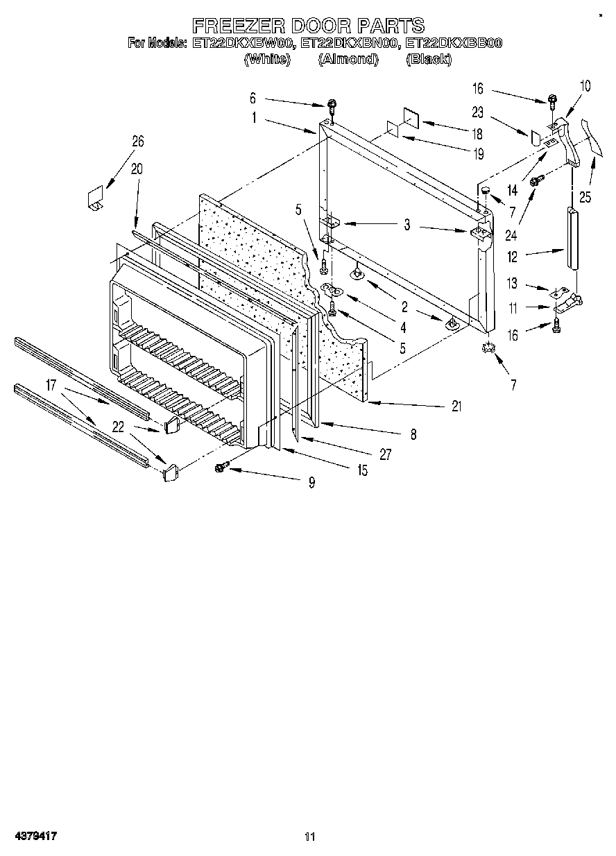 07 - FREEZER DOOR