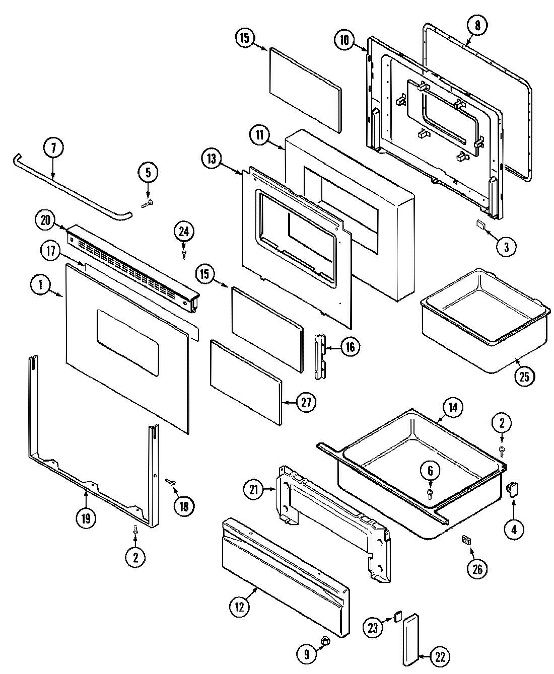 03 - DOOR/DRAWER (CDL/CDW SERIES 16)