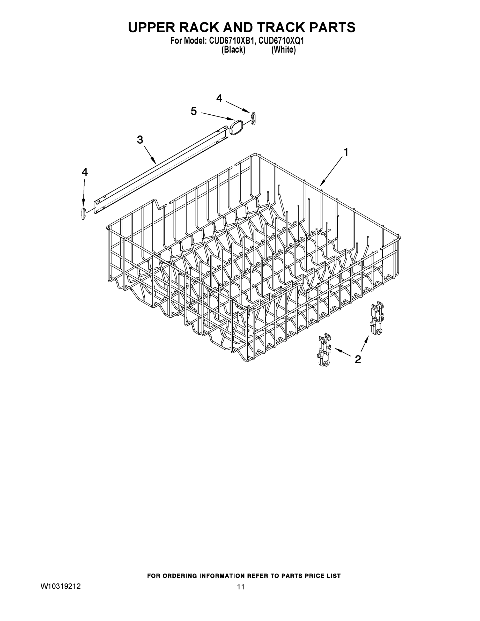 09 - UPPER RACK AND TRACK PARTS