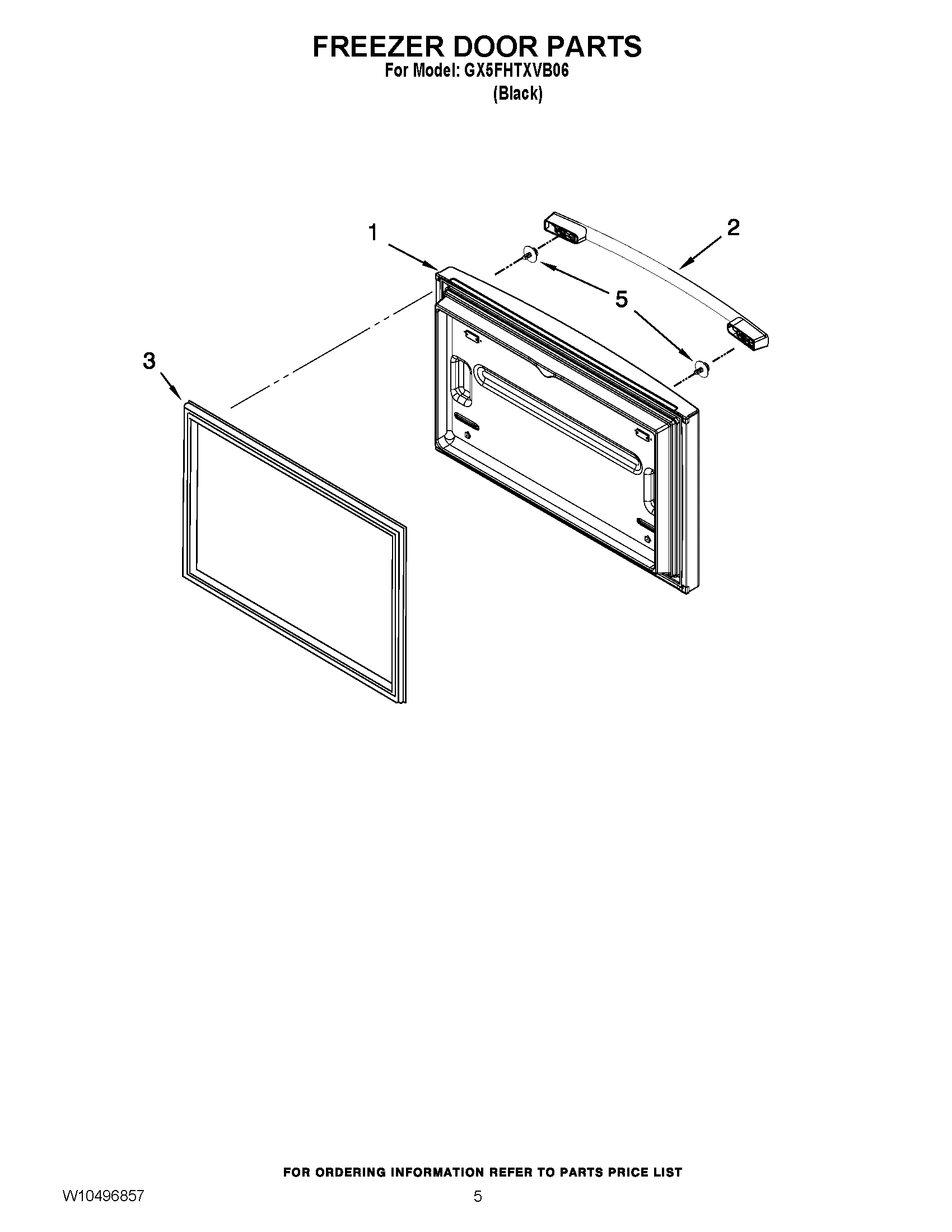 03 - FREEZER DOOR PARTS