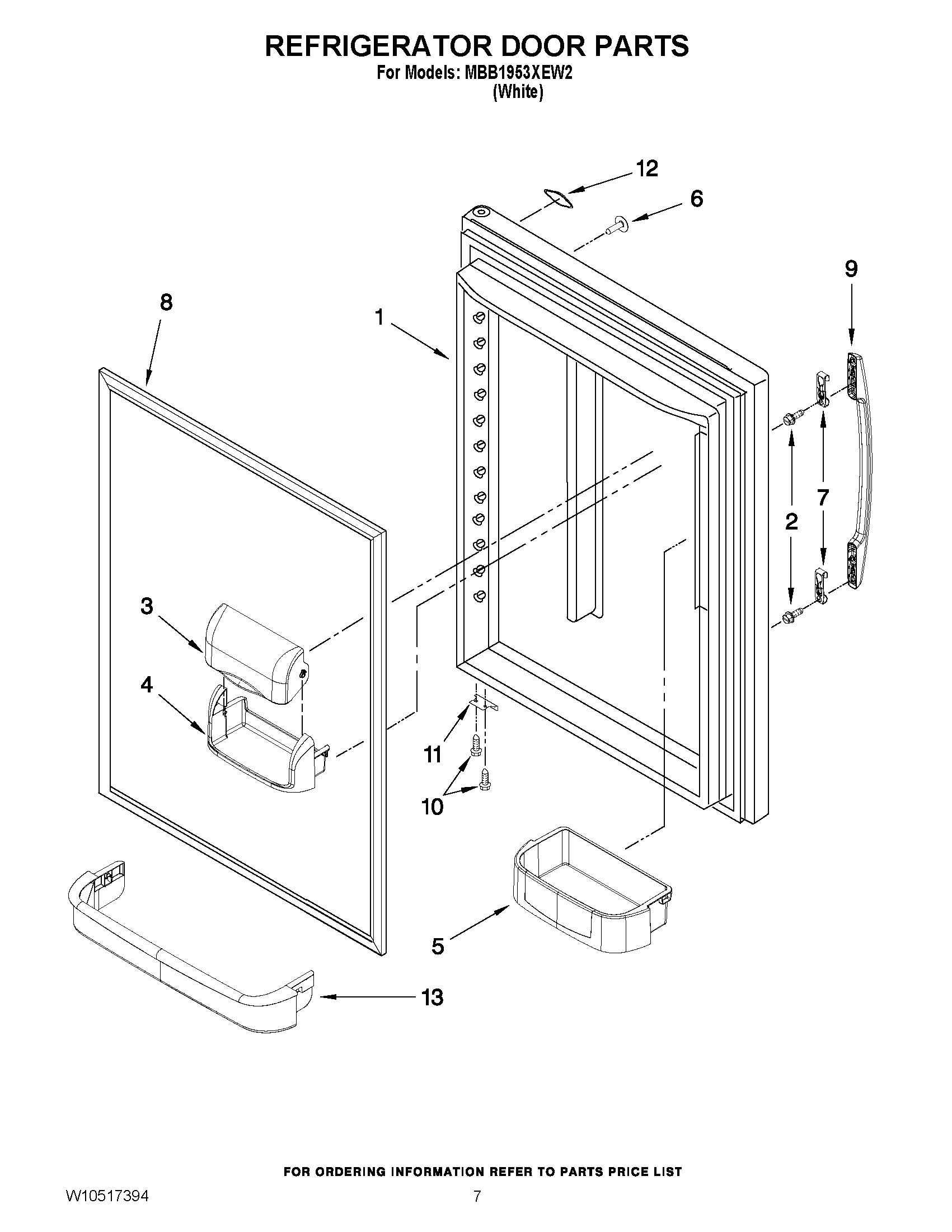 05 - REFRIGERATOR DOOR PARTS