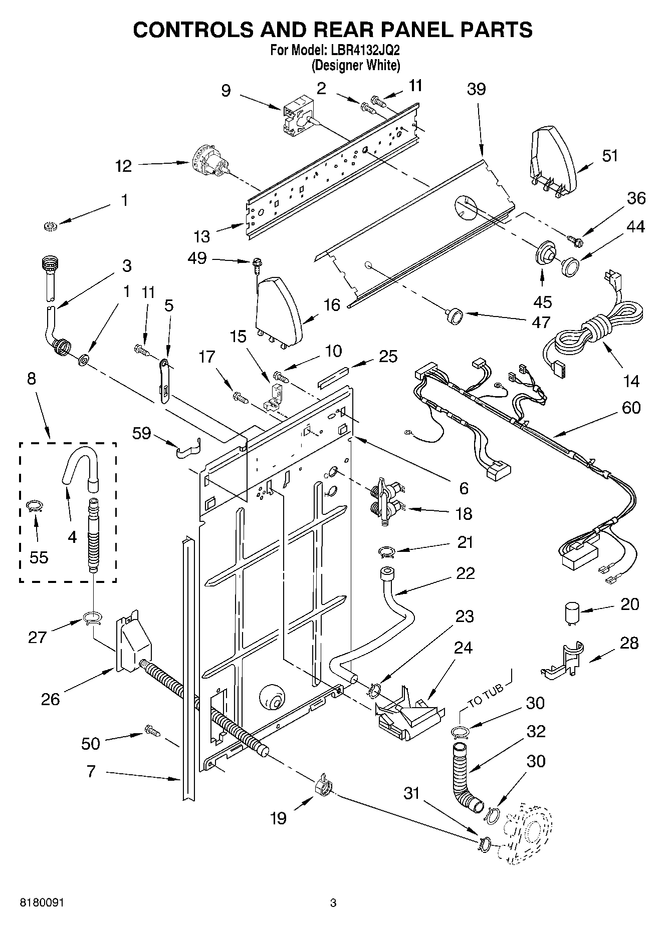 02 - CONTROL AND REAR PANEL PARTS
