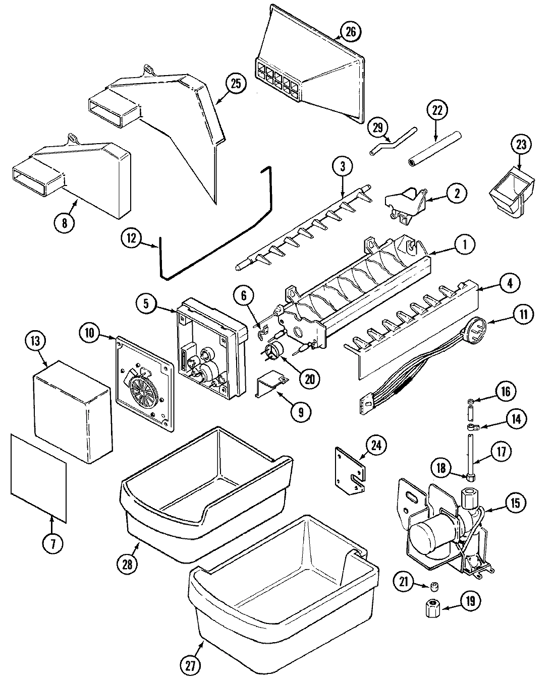 01 - ICE MAKER KIT