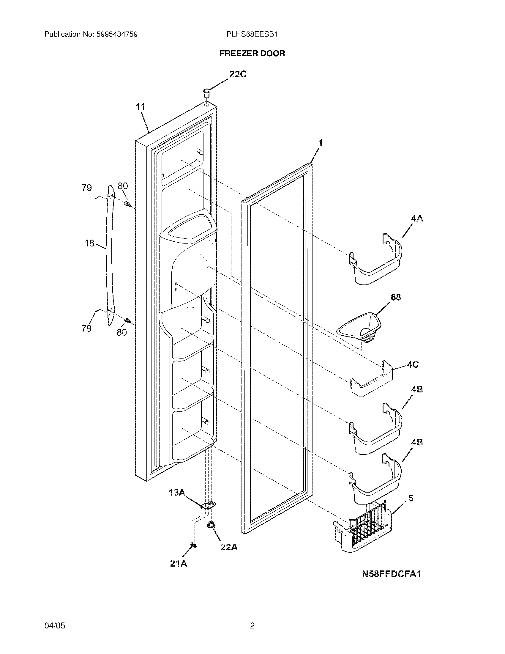 03 - FREEZER DOOR