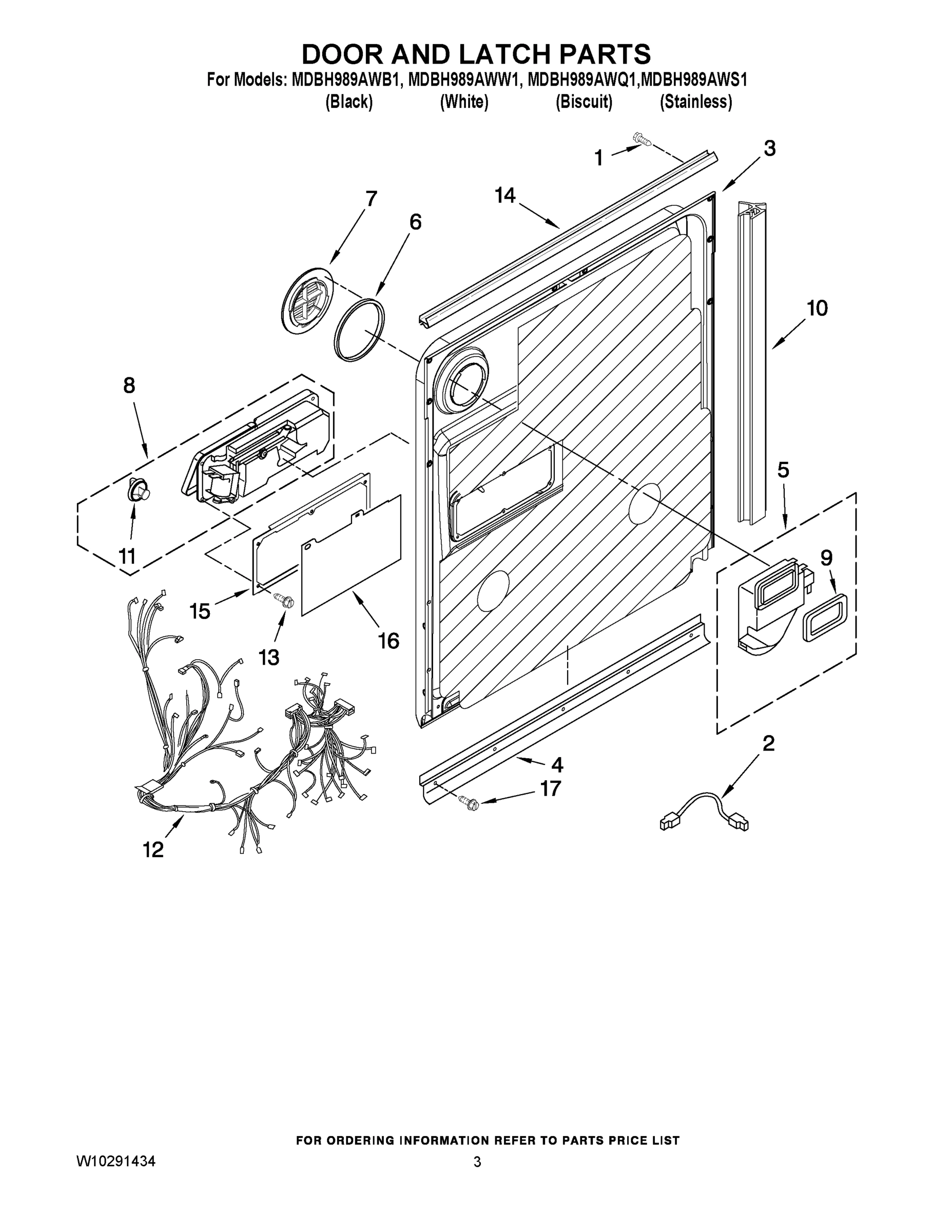 03 - DOOR AND LATCH PARTS