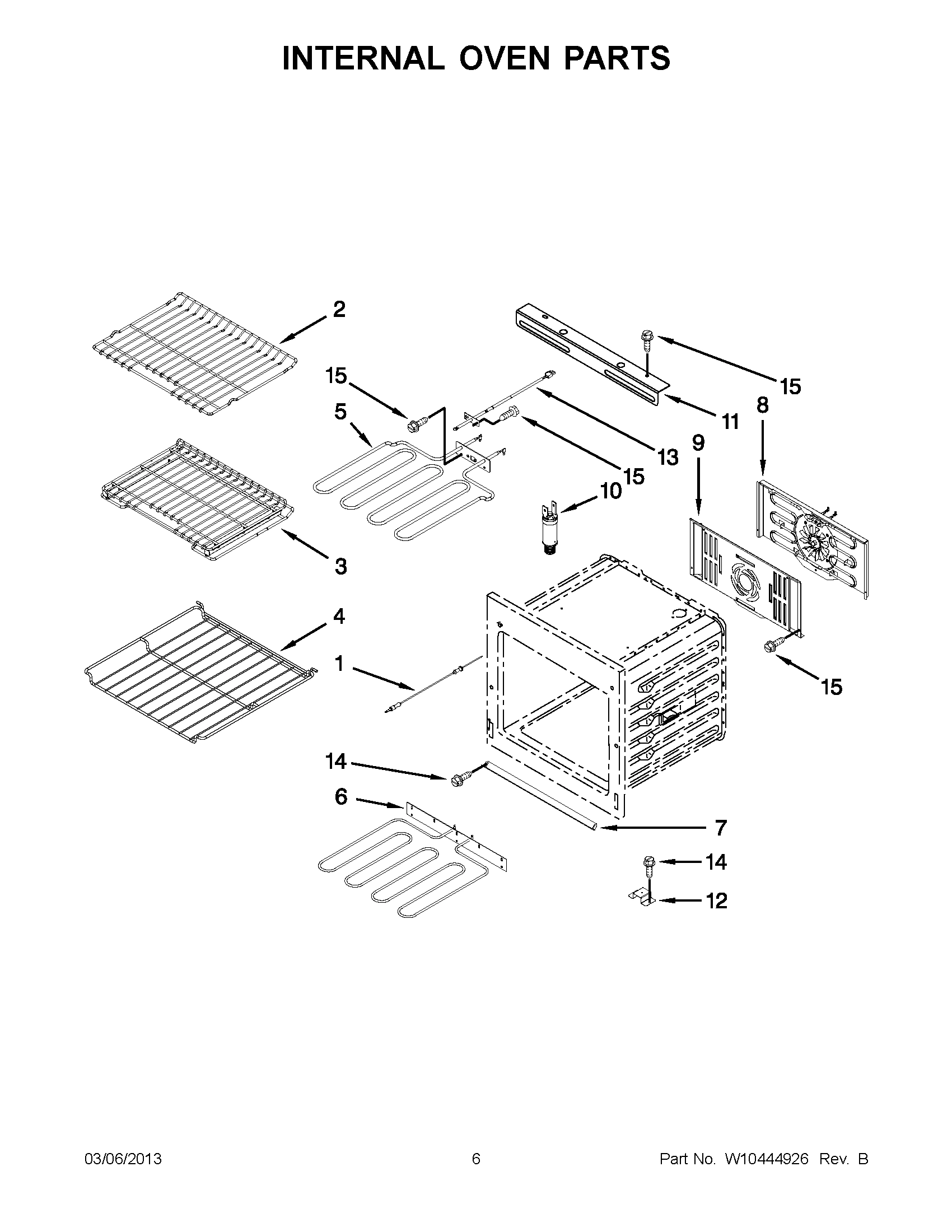 03 - INTERNAL OVEN PARTS