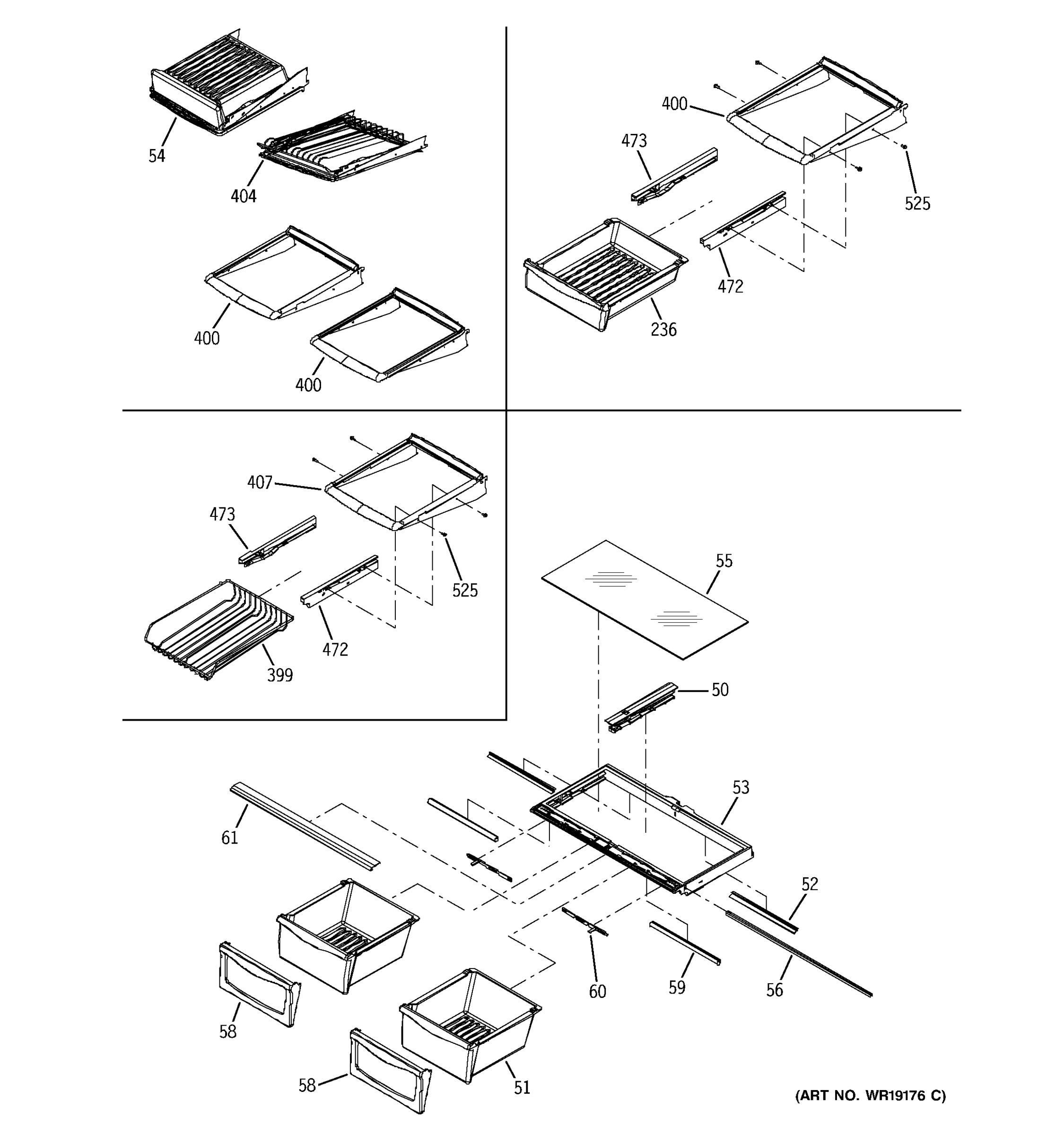 SHELVING ASSEMBLIES