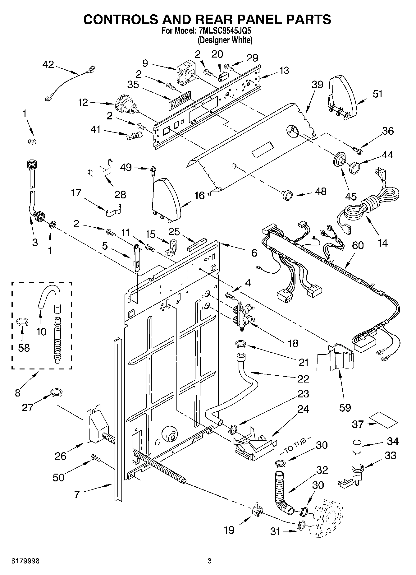 02 - CONTROLS AND REAR PANEL PARTS