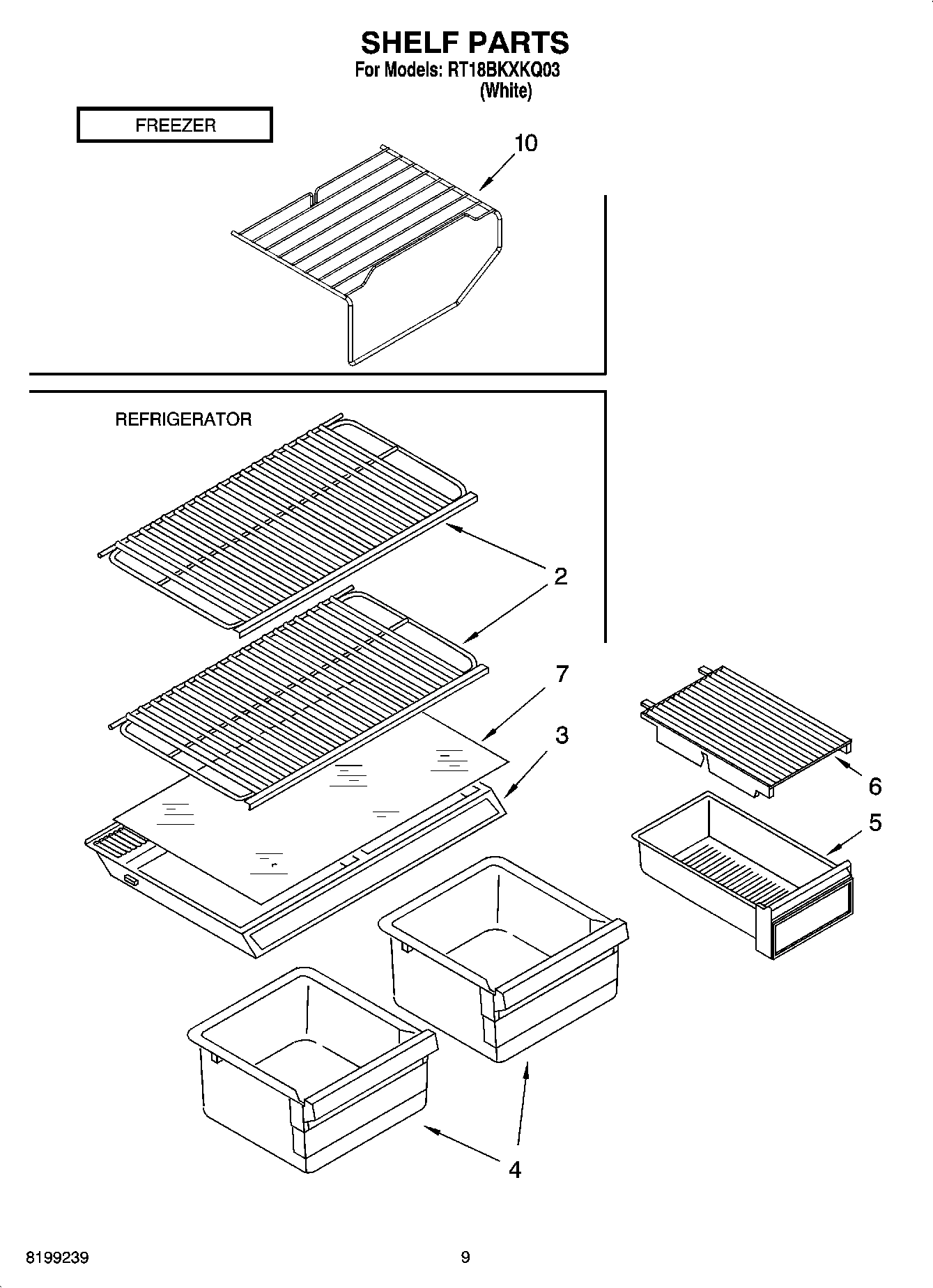 05 - SHELF PARTS, OPTIONAL PARTS