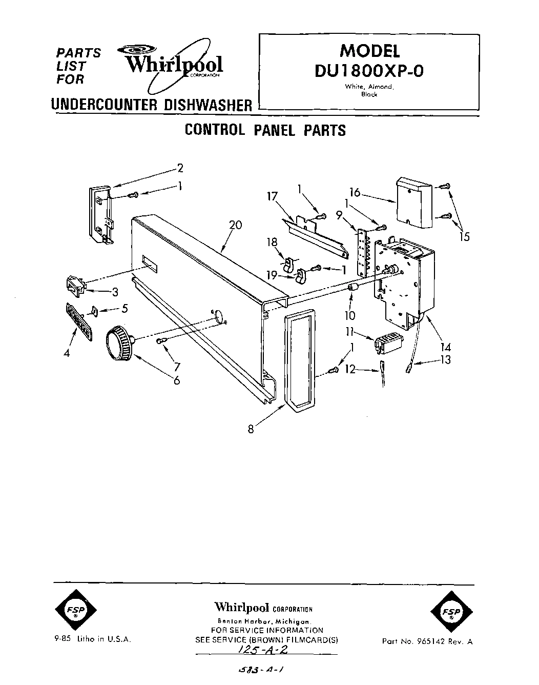 01 - CONTROL PANEL