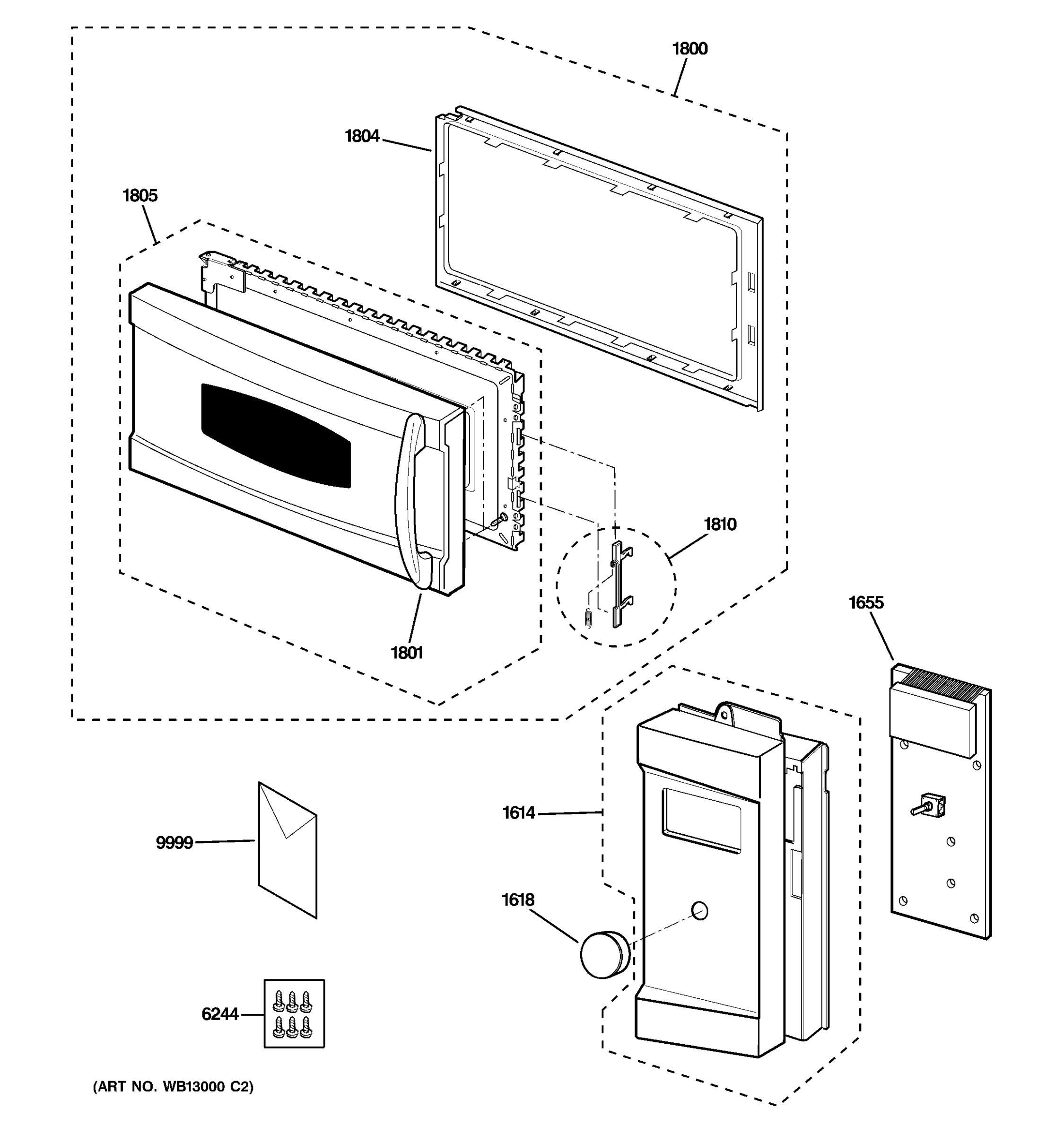 CONTROL PANEL & DOOR PARTS