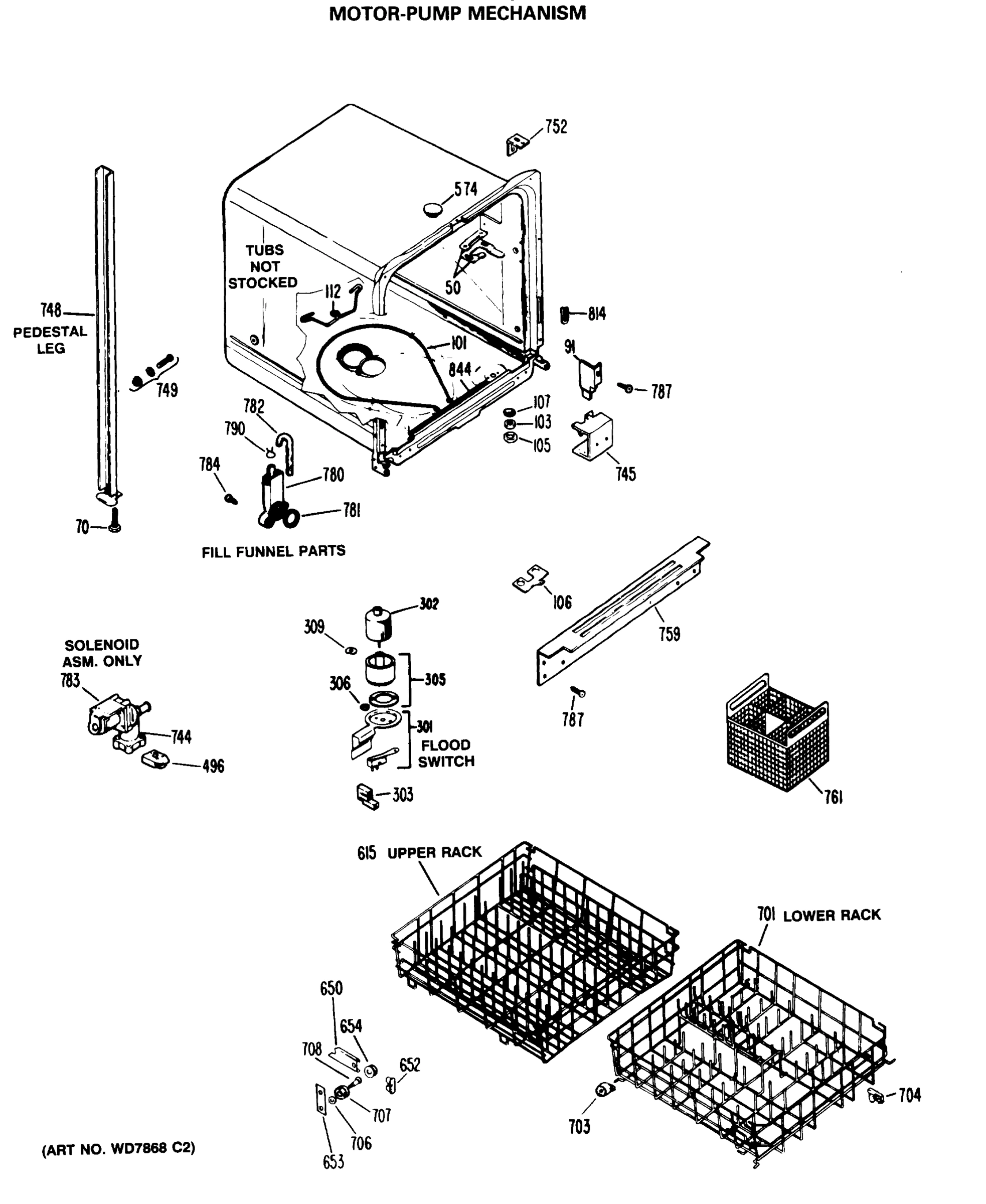 MOTOR-PUMP MECHANISM