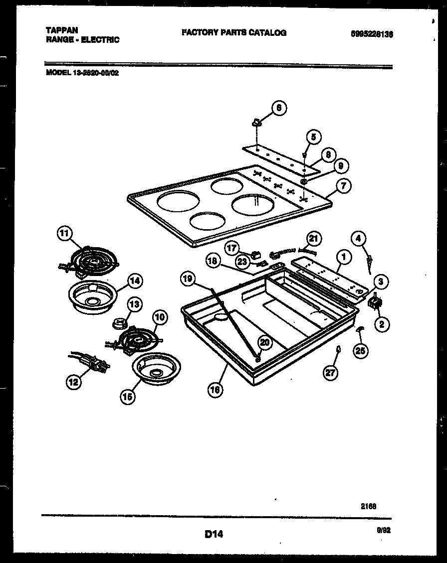 02 - COOKTOP PARTS