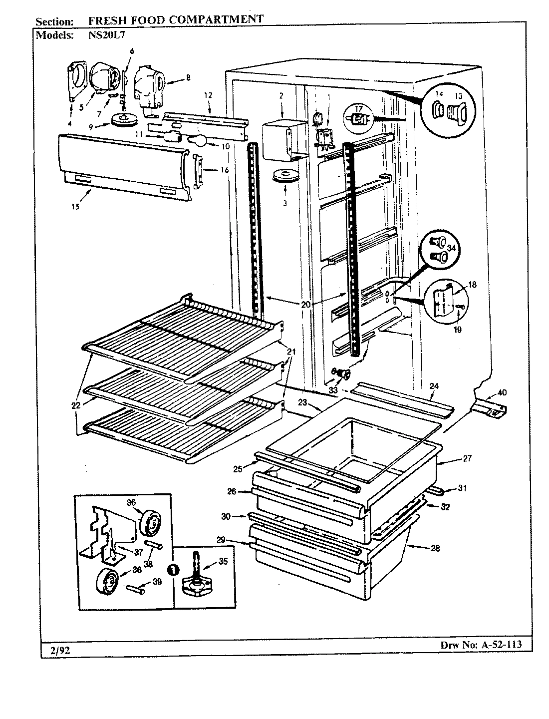 03 - FRESH FOOD COMPARTMENT