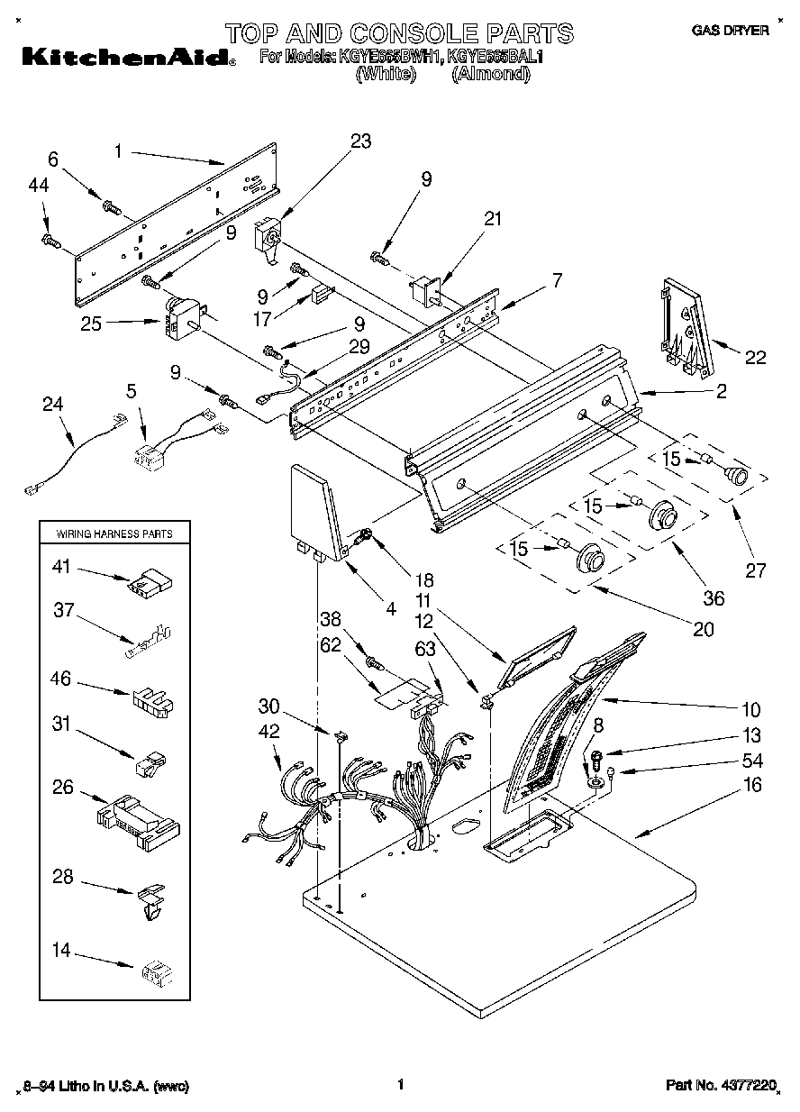 01 - TOP AND CONSOLE, LIT/OPTIONAL