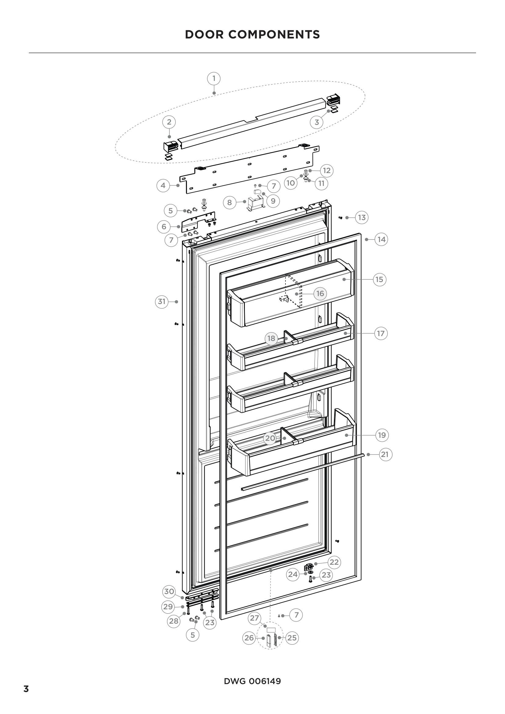 DOOR COMPONENTS