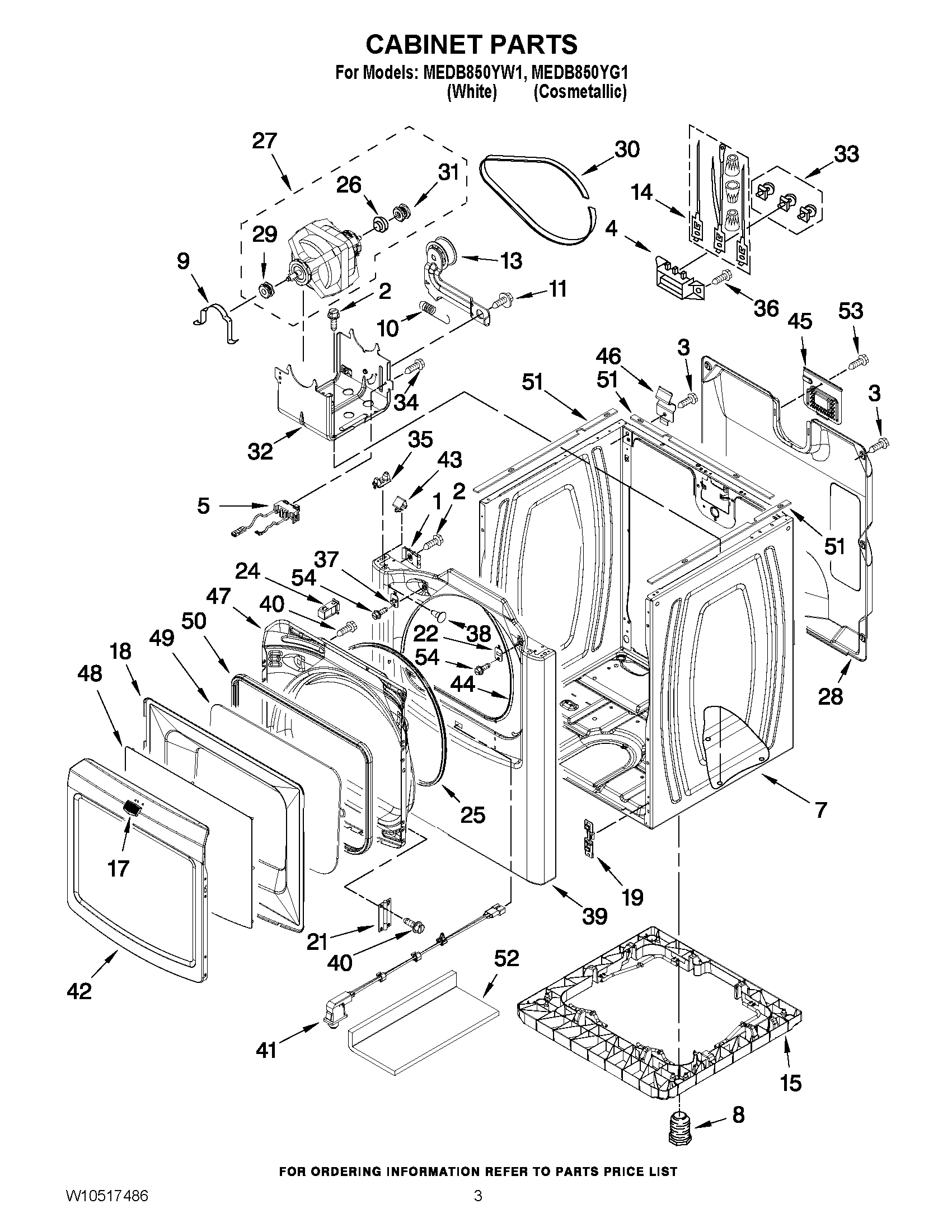 02 - CABINET PARTS