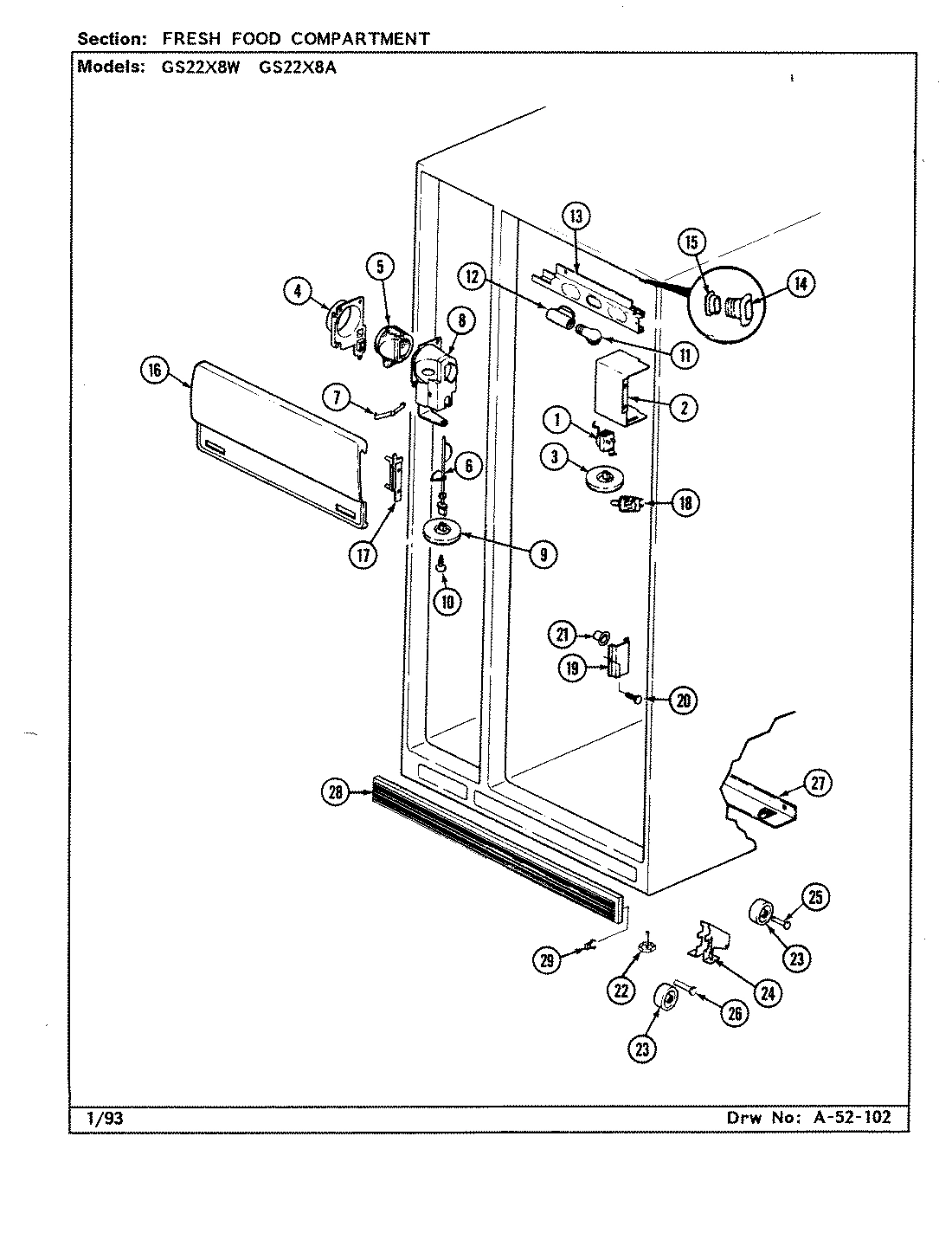 03 - FRESH FOOD COMPARTMENT