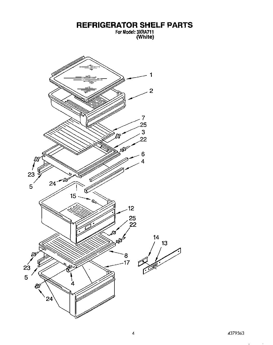 03 - REFRIGERATOR SHELF