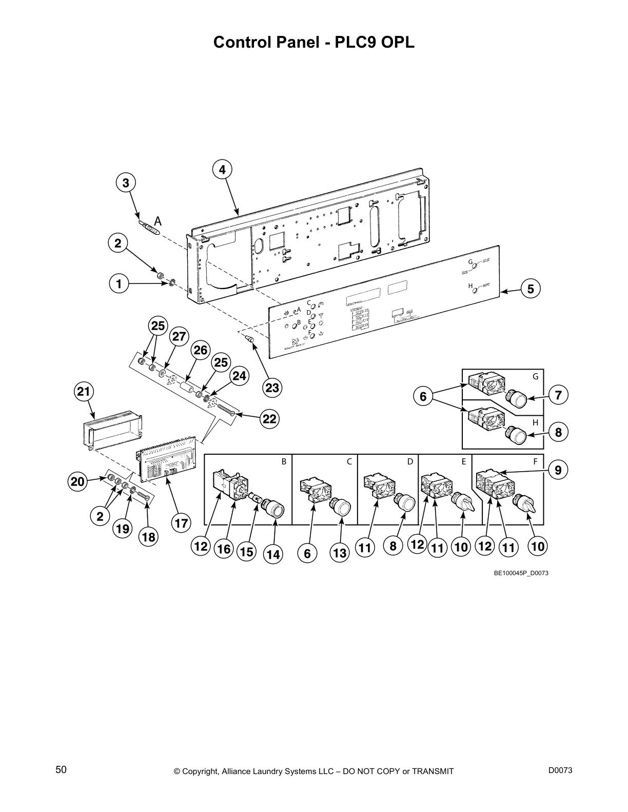 Control Panel - PLC9 OPL