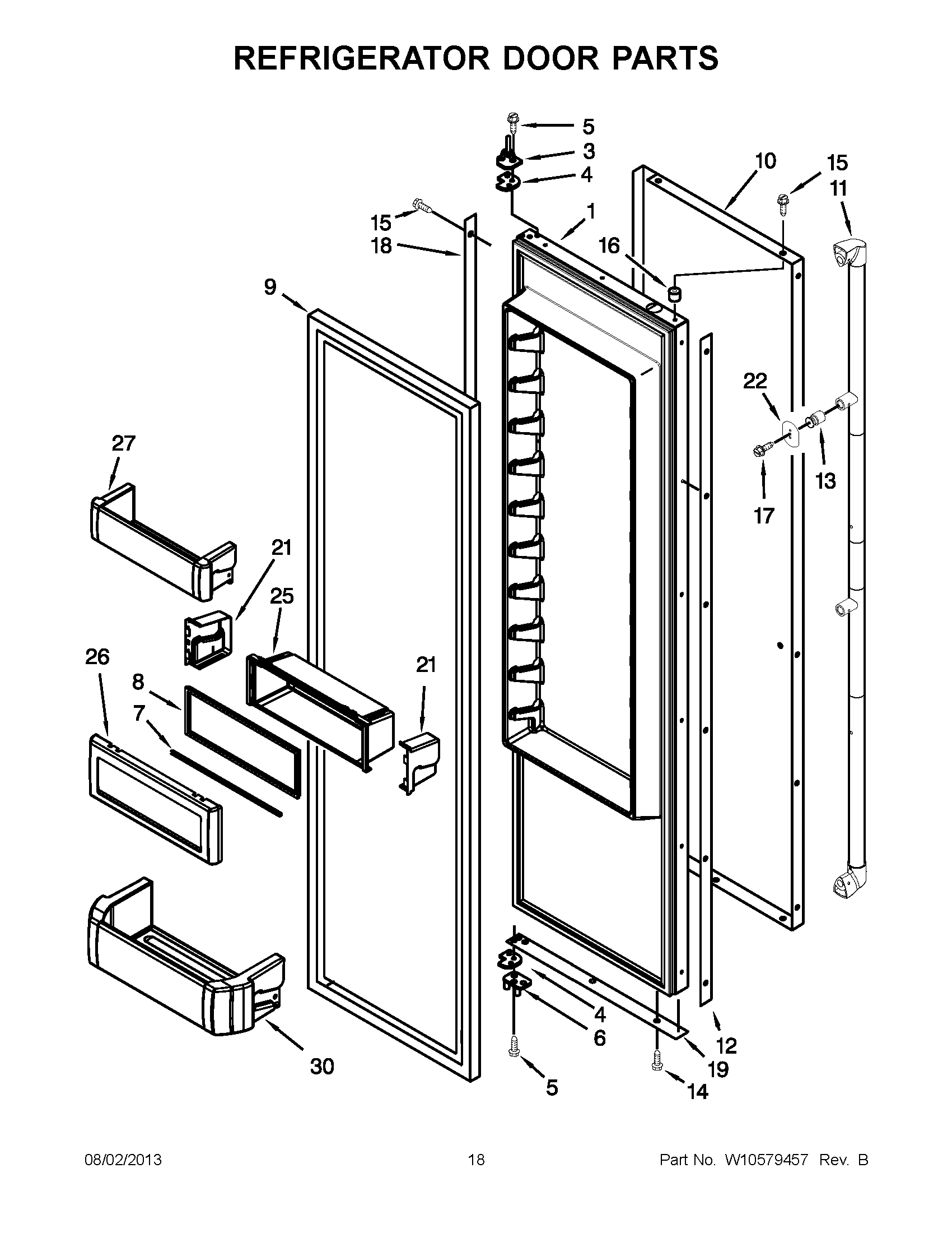 09 - REFRIGERATOR DOOR PARTS