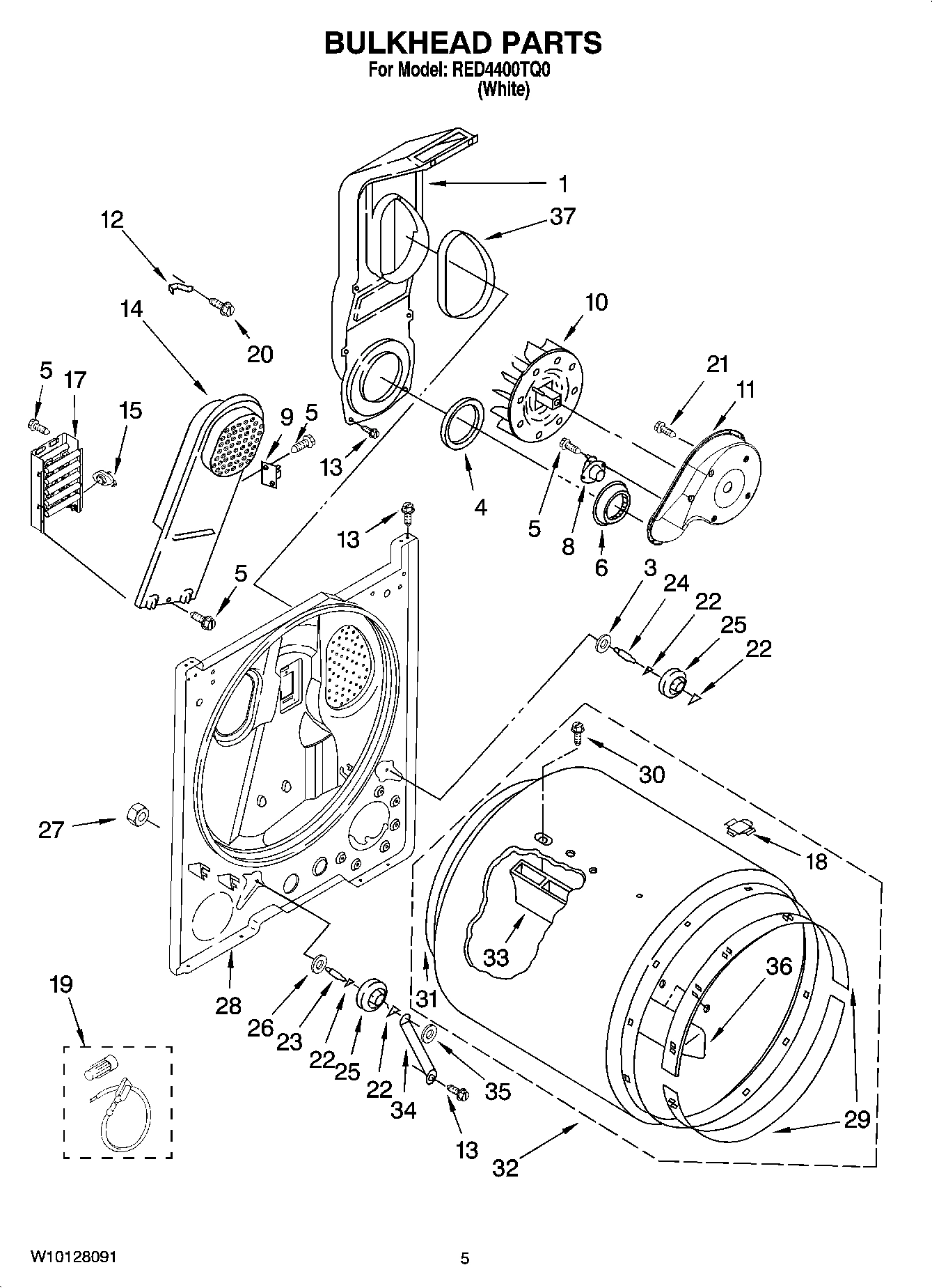 03 - BULKHEAD PARTS, OPTIONAL PARTS (NOT INCLUDED)