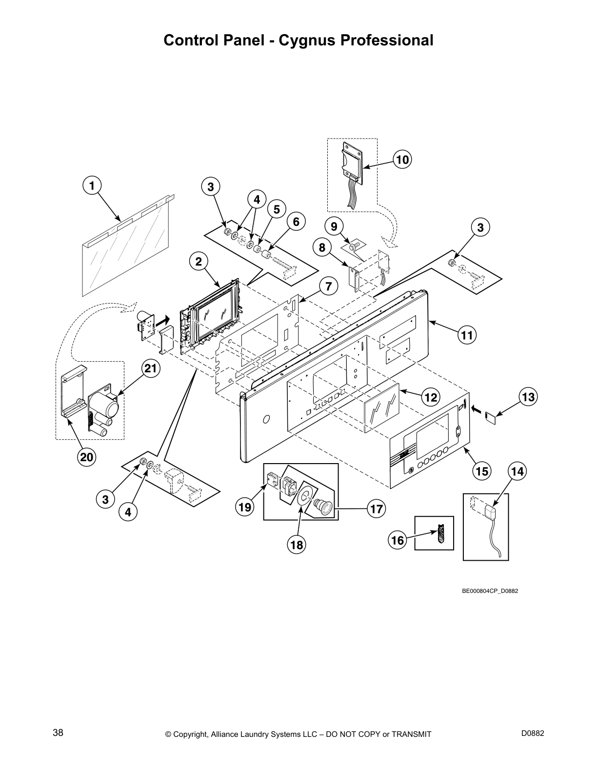 Control Panel - Cygnus Professional