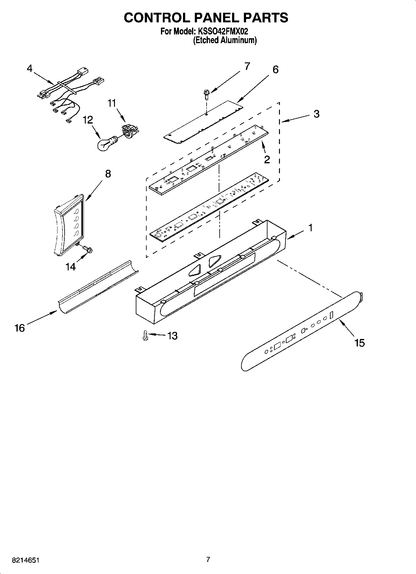 05 - CONTROL PANEL PARTS