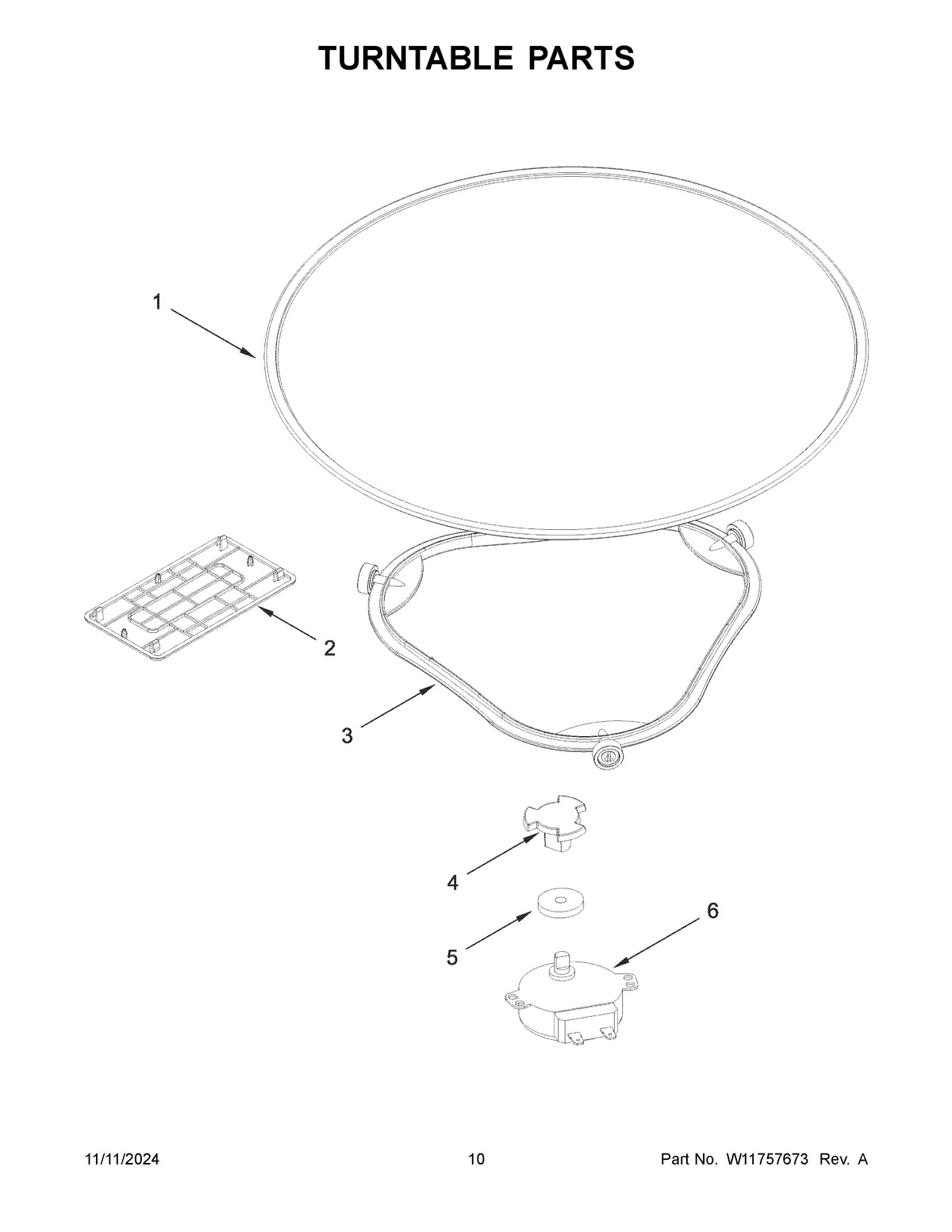 06 - TURNTABLE PARTS