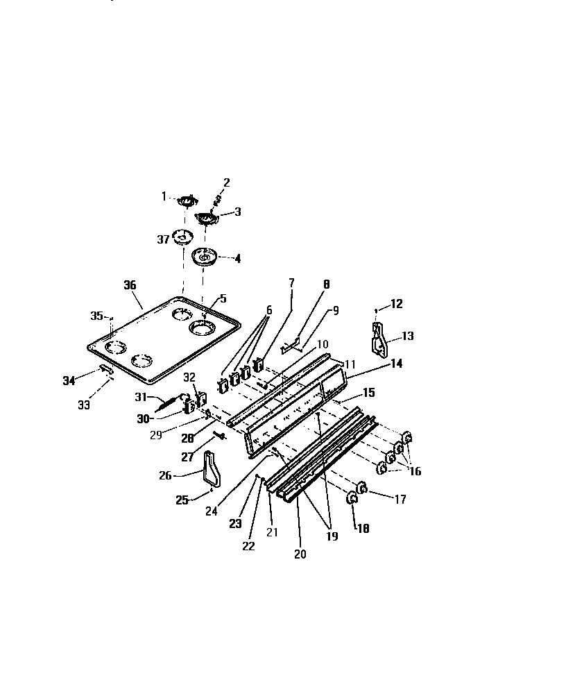 02 - TOP, CONTROL PANEL