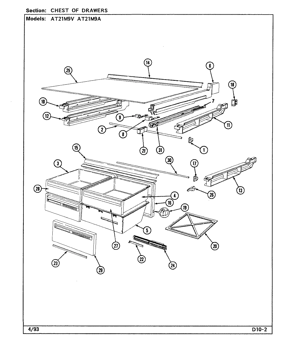 01 - CHEST OF DRAWERS