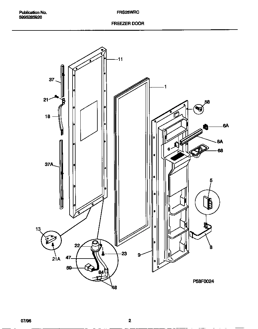 02 - FREEZER DOOR