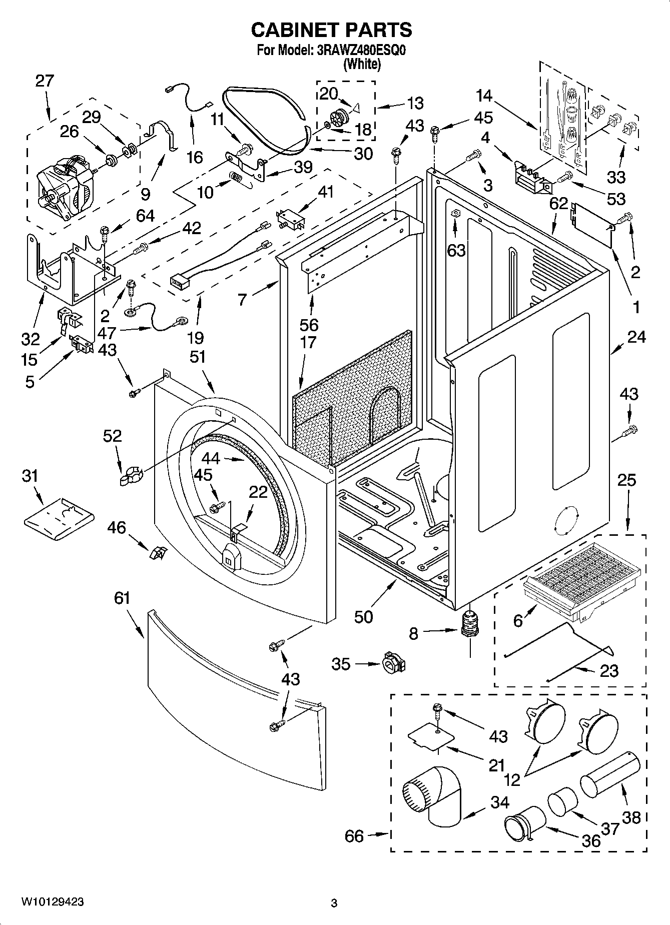 02 - CABINET PARTS