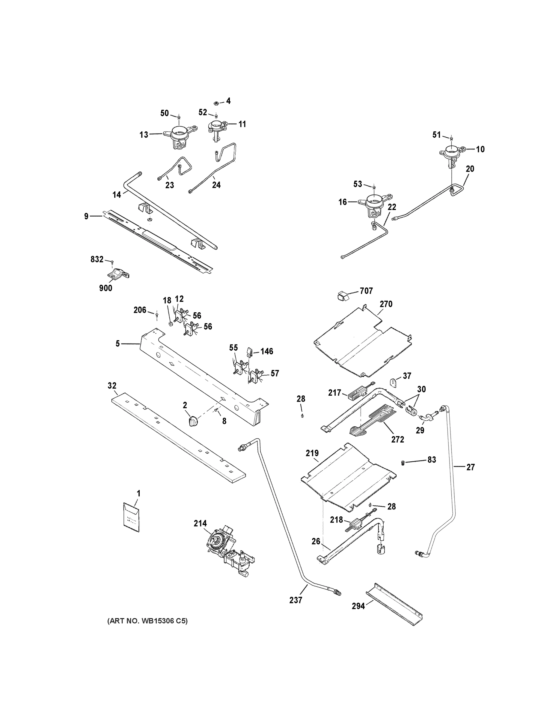 GAS & BURNER PARTS