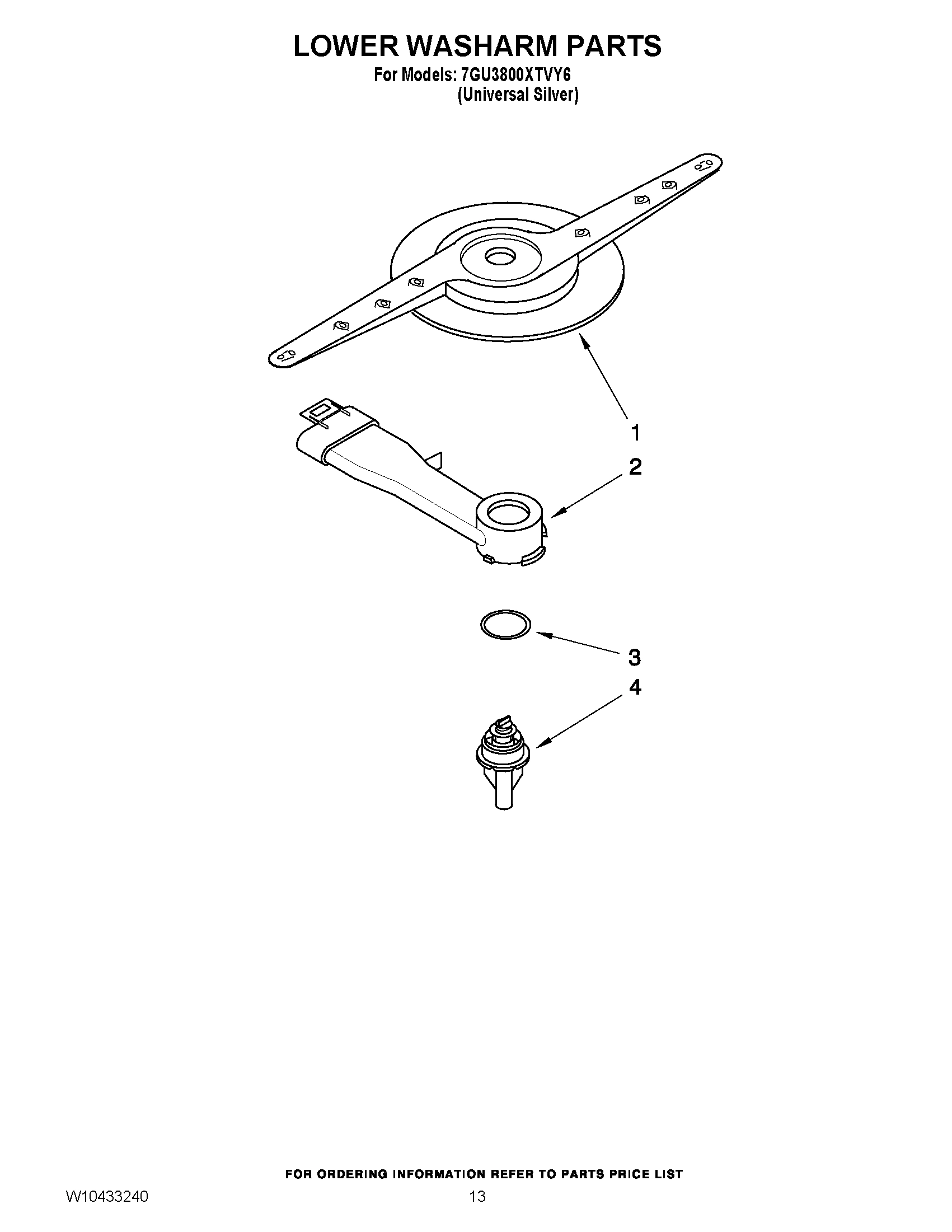 11 - LOWER WASHARM PARTS