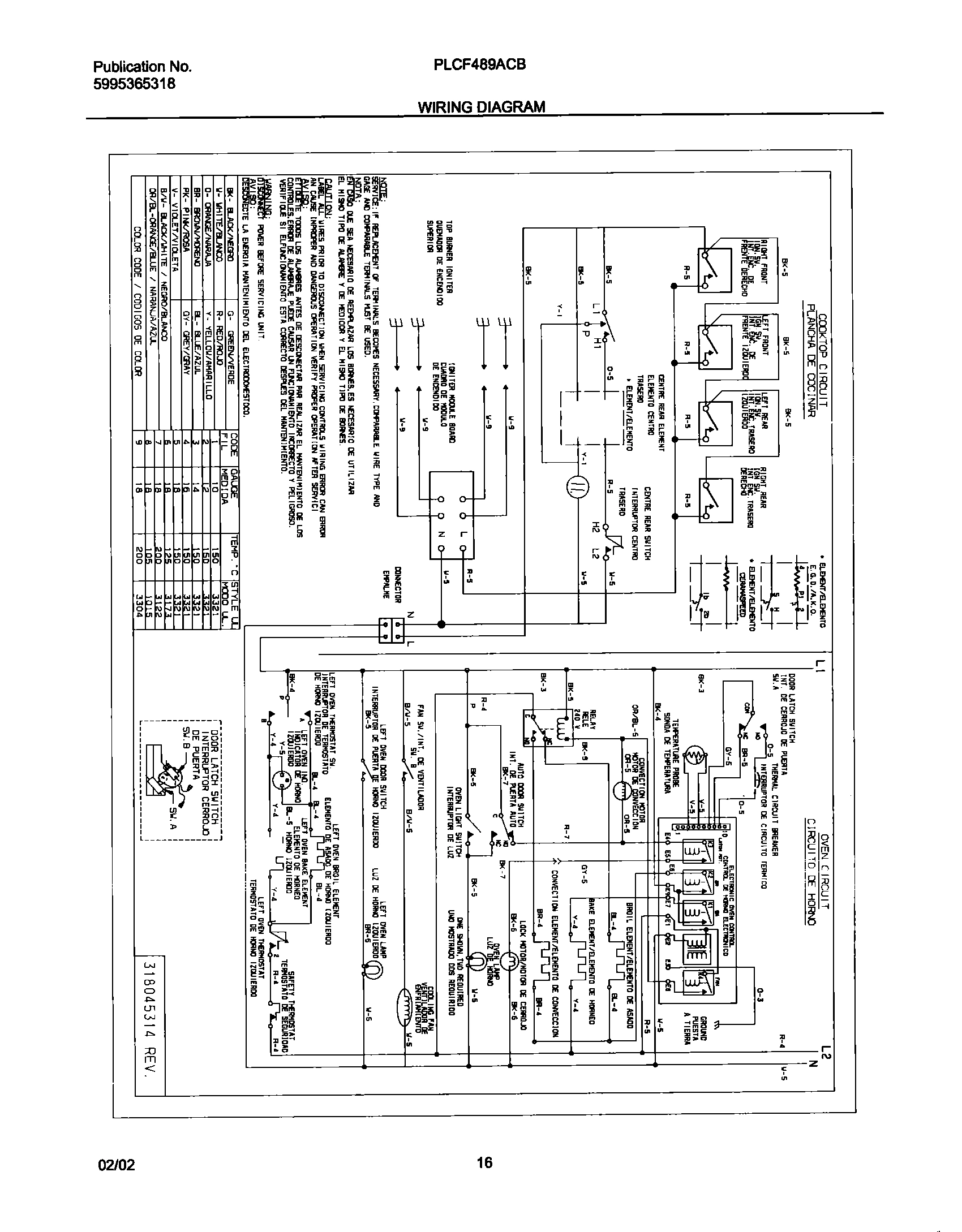 14 - WIRING DIAGRAM