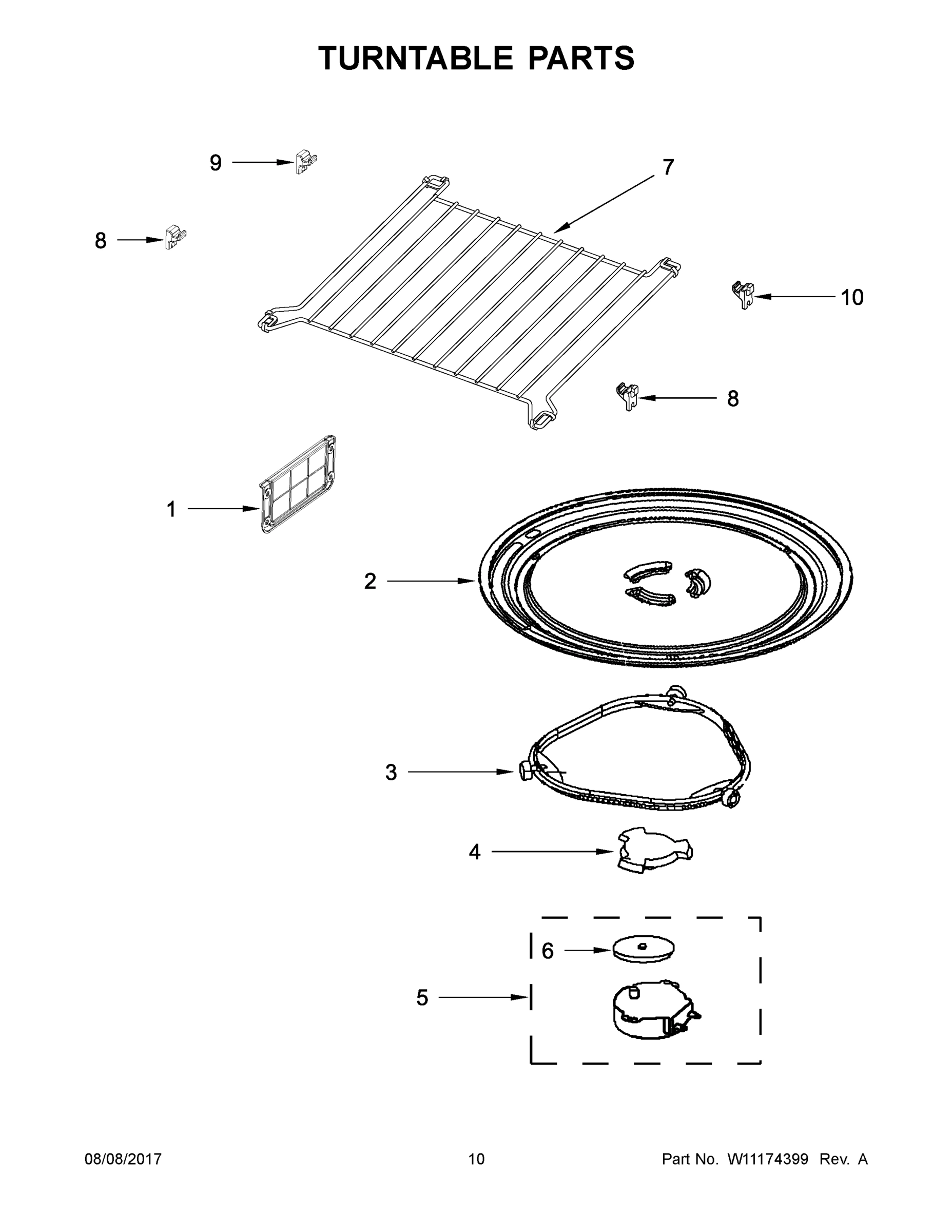 06 - TURNTABLE PARTS