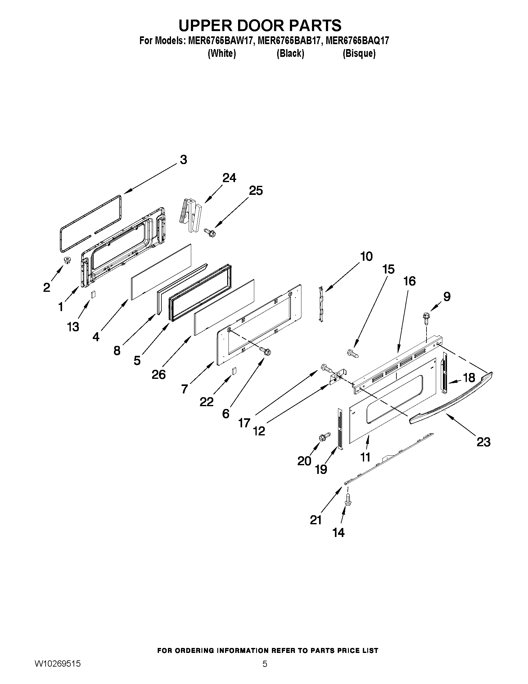 04 - UPPER DOOR PARTS