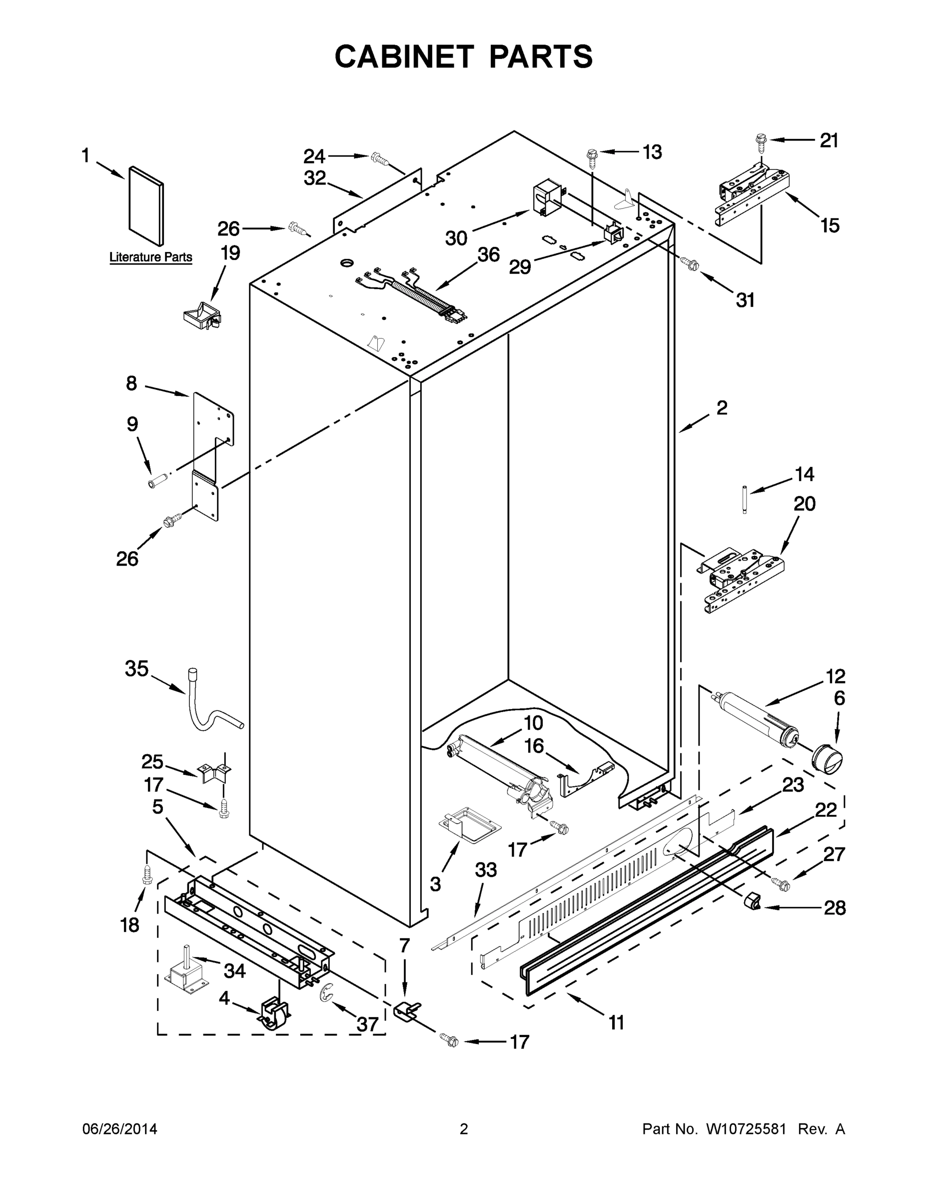 02 - CABINET PARTS