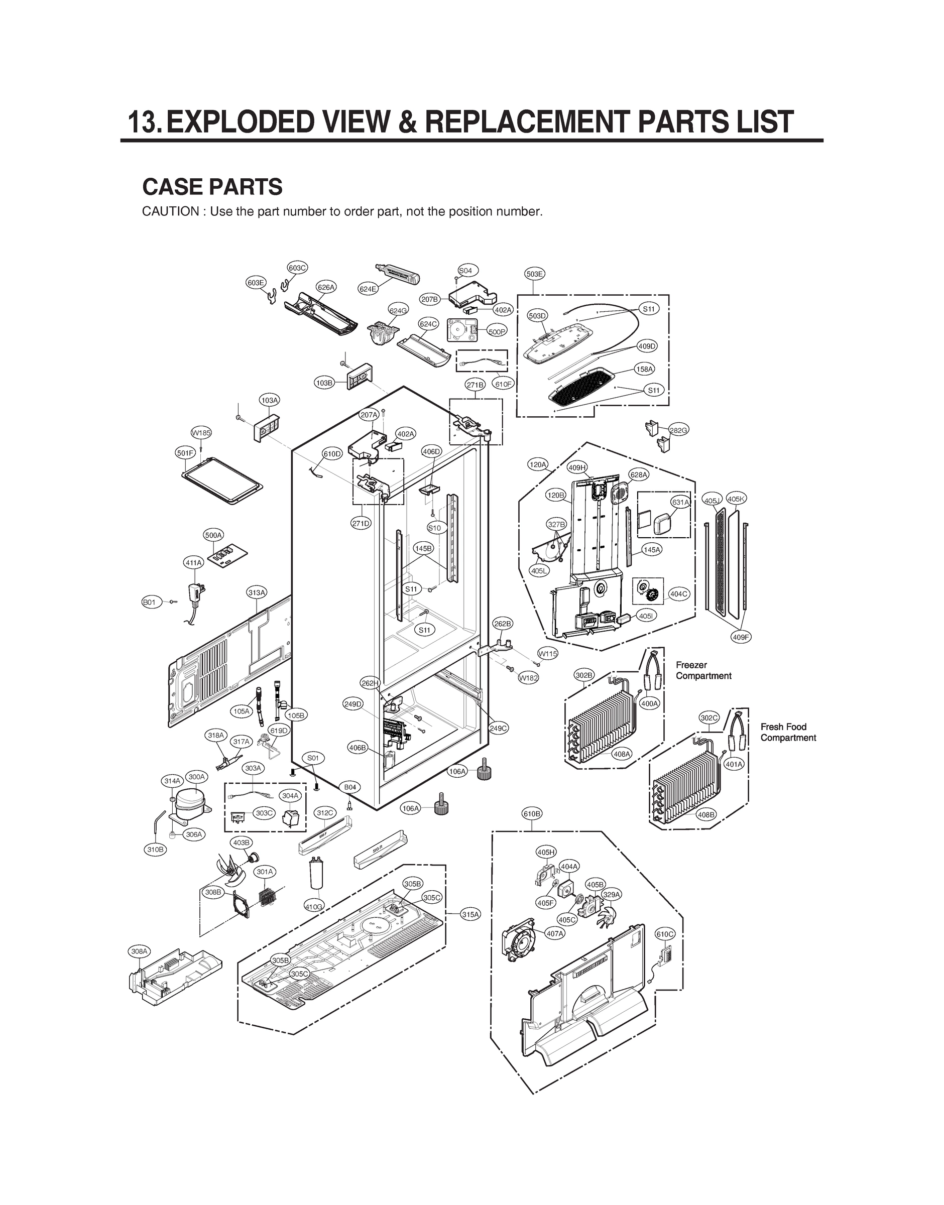 CASE PARTS