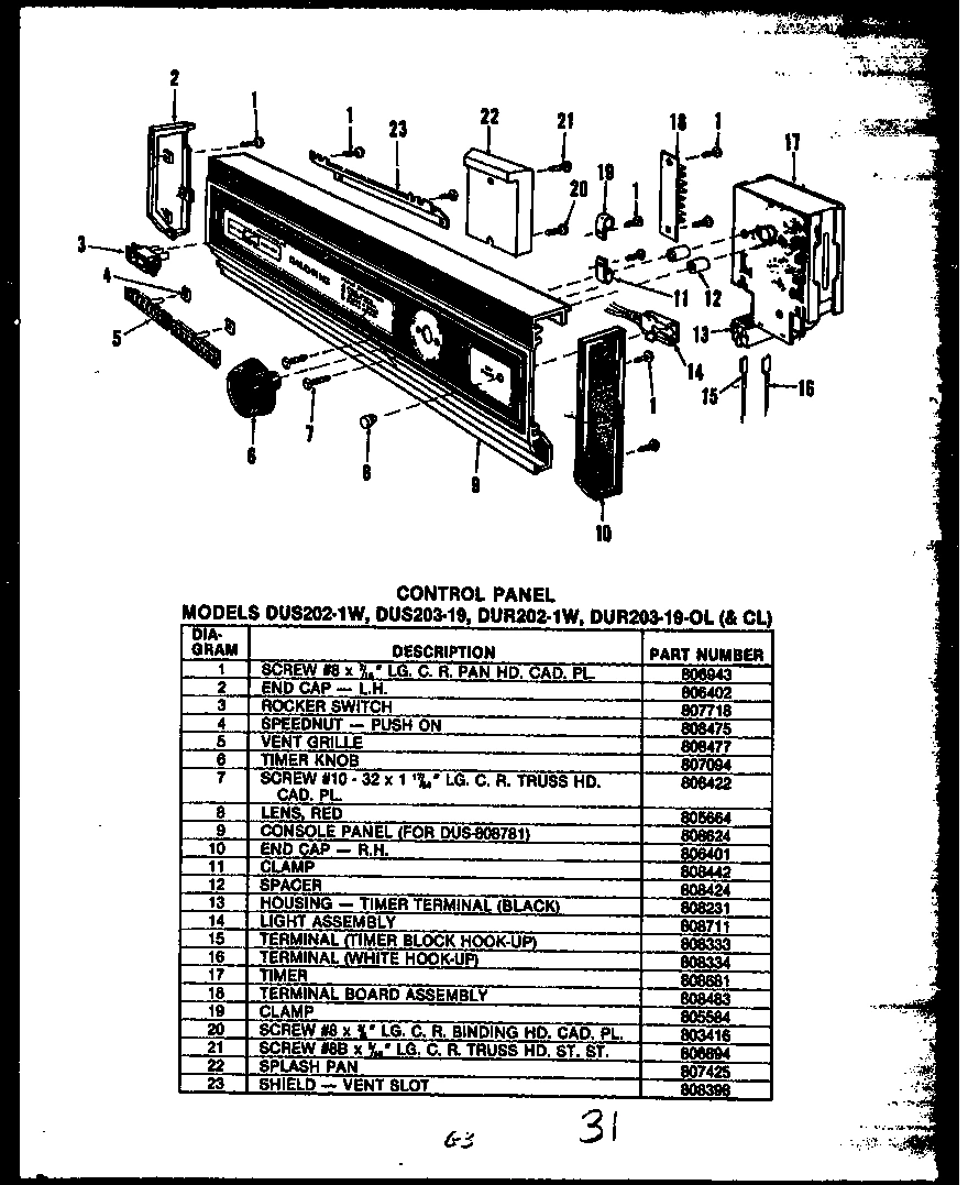 01 - CONTROL PANEL