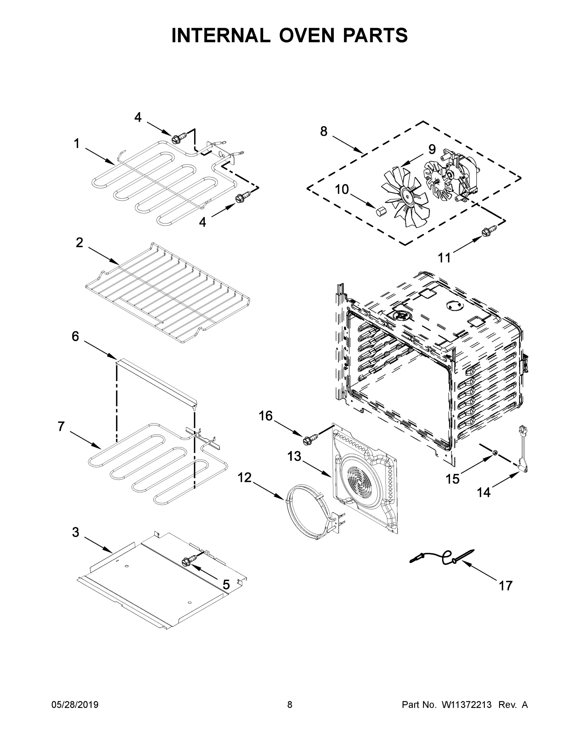 05 - INTERNAL OVEN PARTS