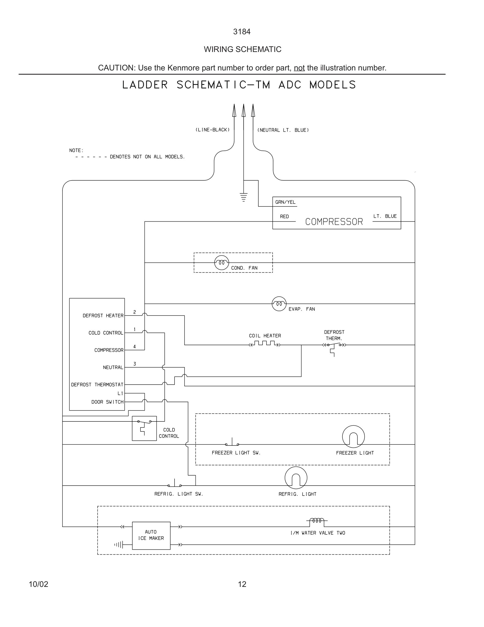12 - WIRING SCHEMATIC