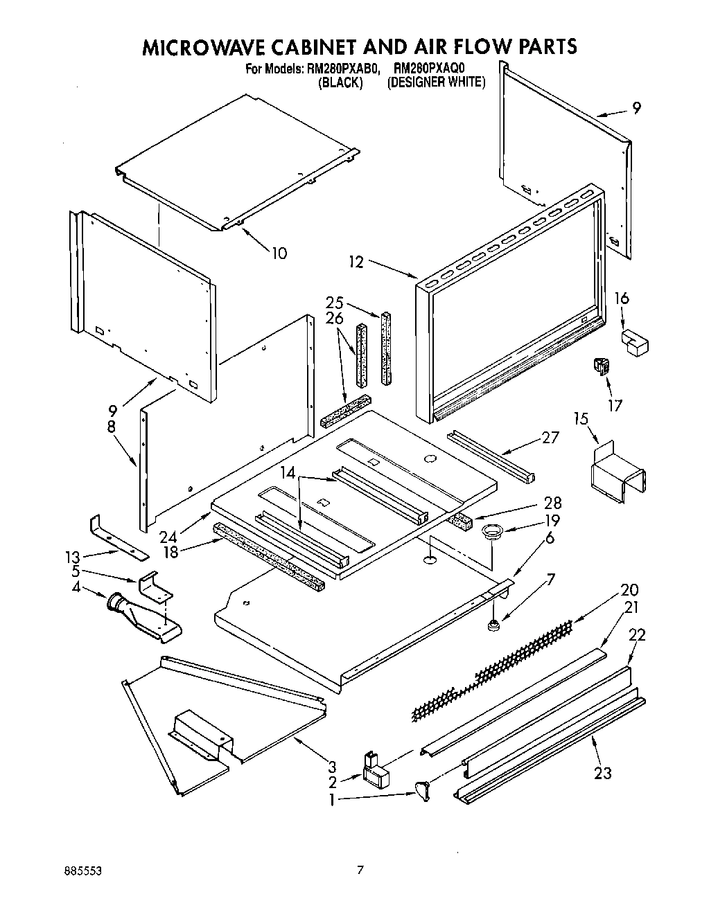 06 - MICROWAVE CABINET AND AIR FLOW